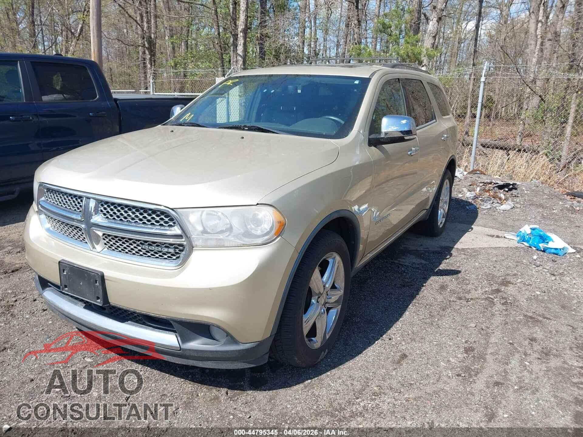 DODGE DURANGO 2012 - 1C4SDJET7CC153614