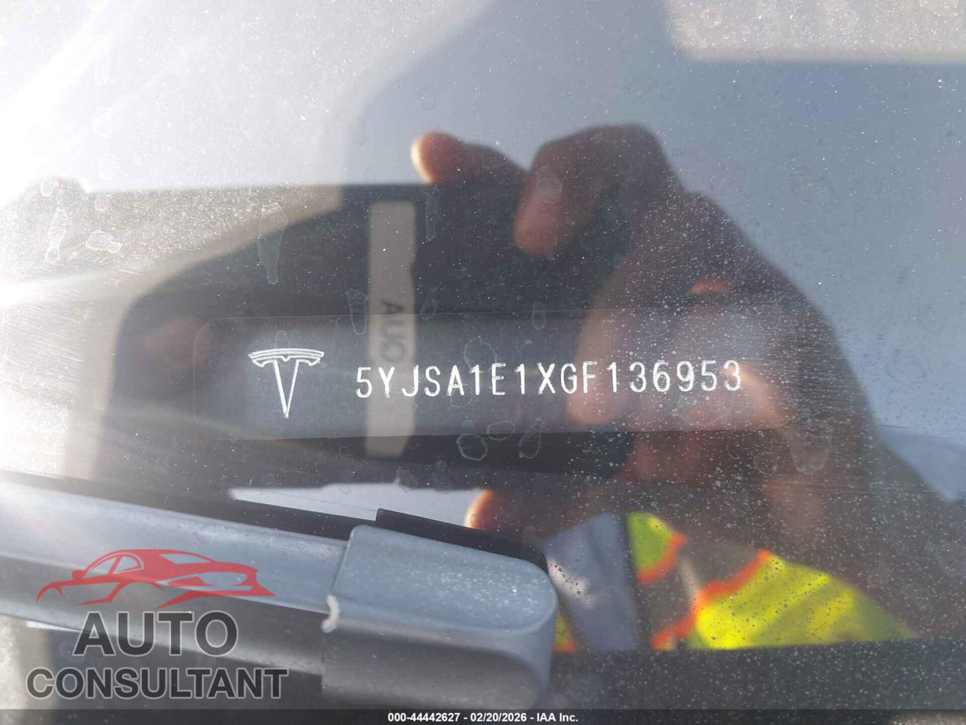TESLA MODEL S 2016 - 5YJSA1E1XGF136953