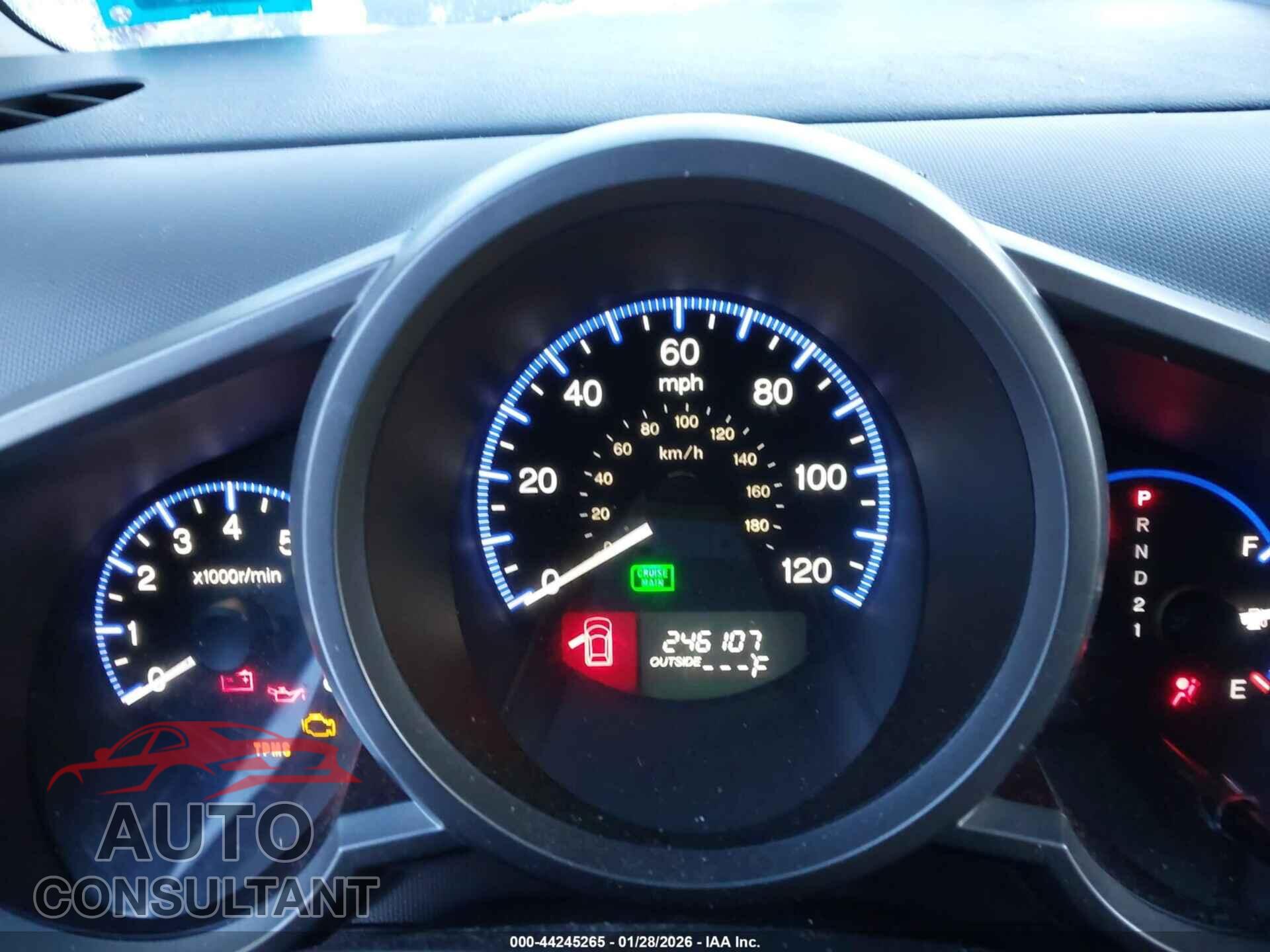 HONDA ELEMENT 2010 - 5J6YH2H77AL001942