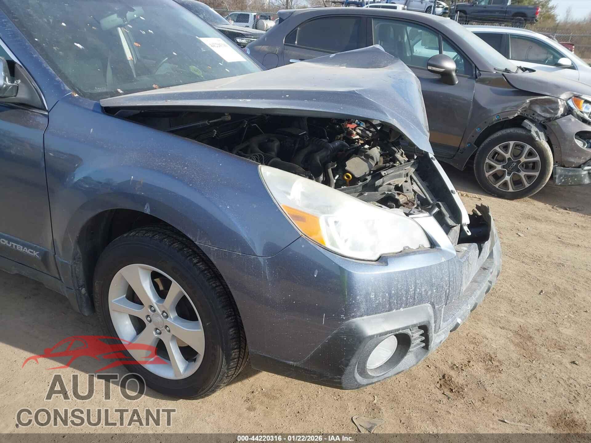 SUBARU OUTBACK 2014 - 4S4BRBCC4E3245546