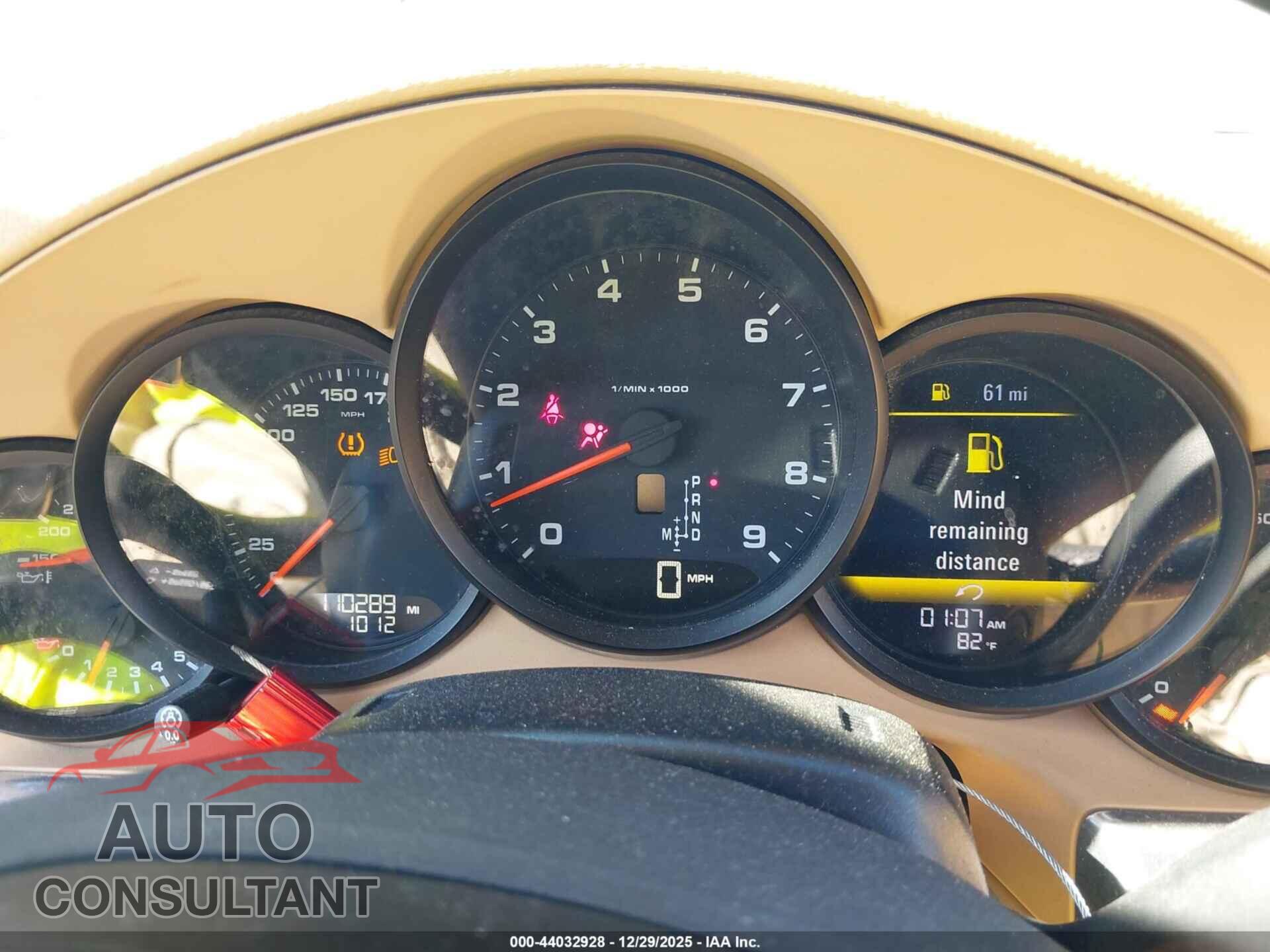 PORSCHE 911 2013 - WP0CA2A99DS141386
