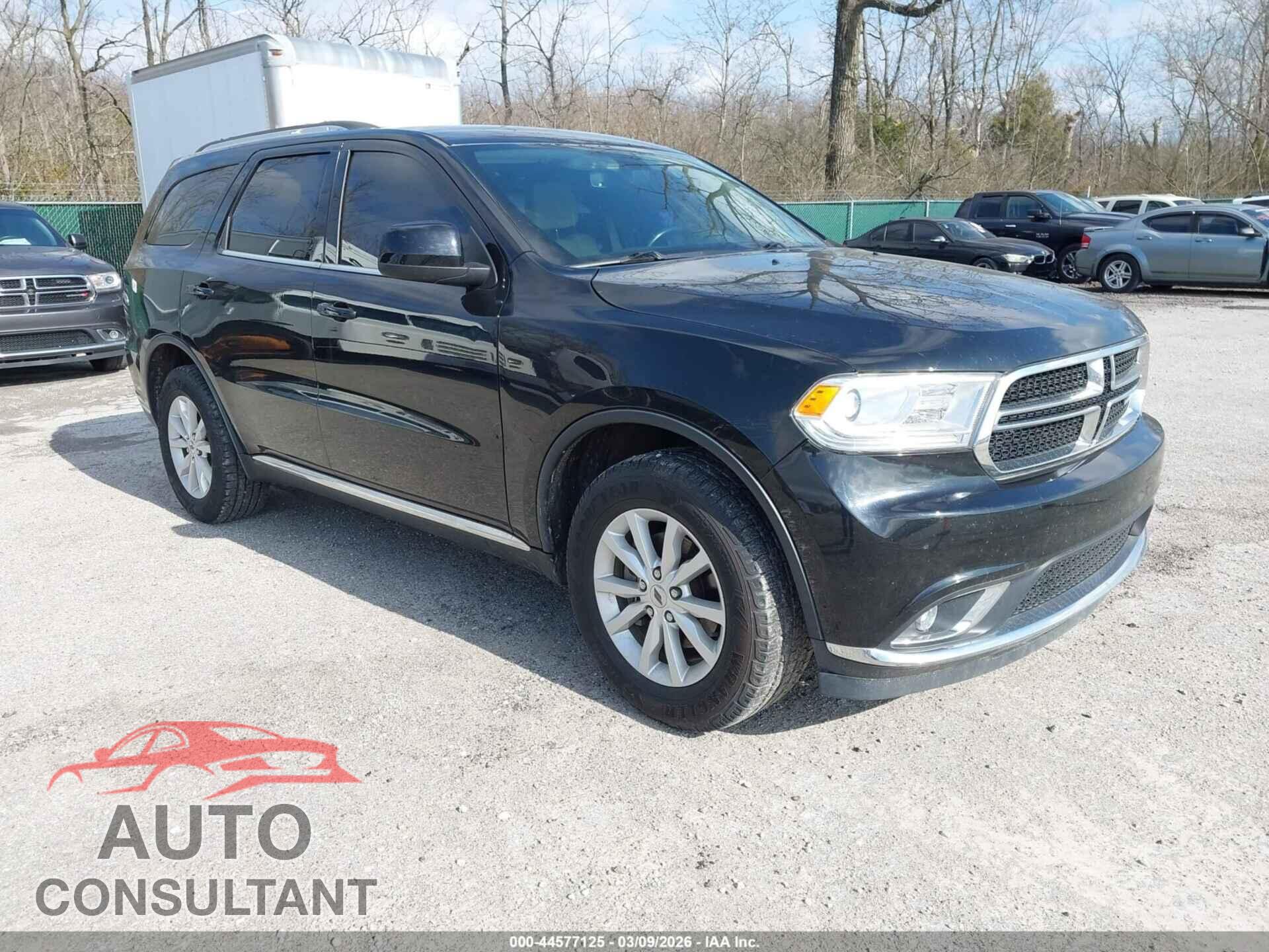 DODGE DURANGO 2019 - 1C4RDJAG3KC744433