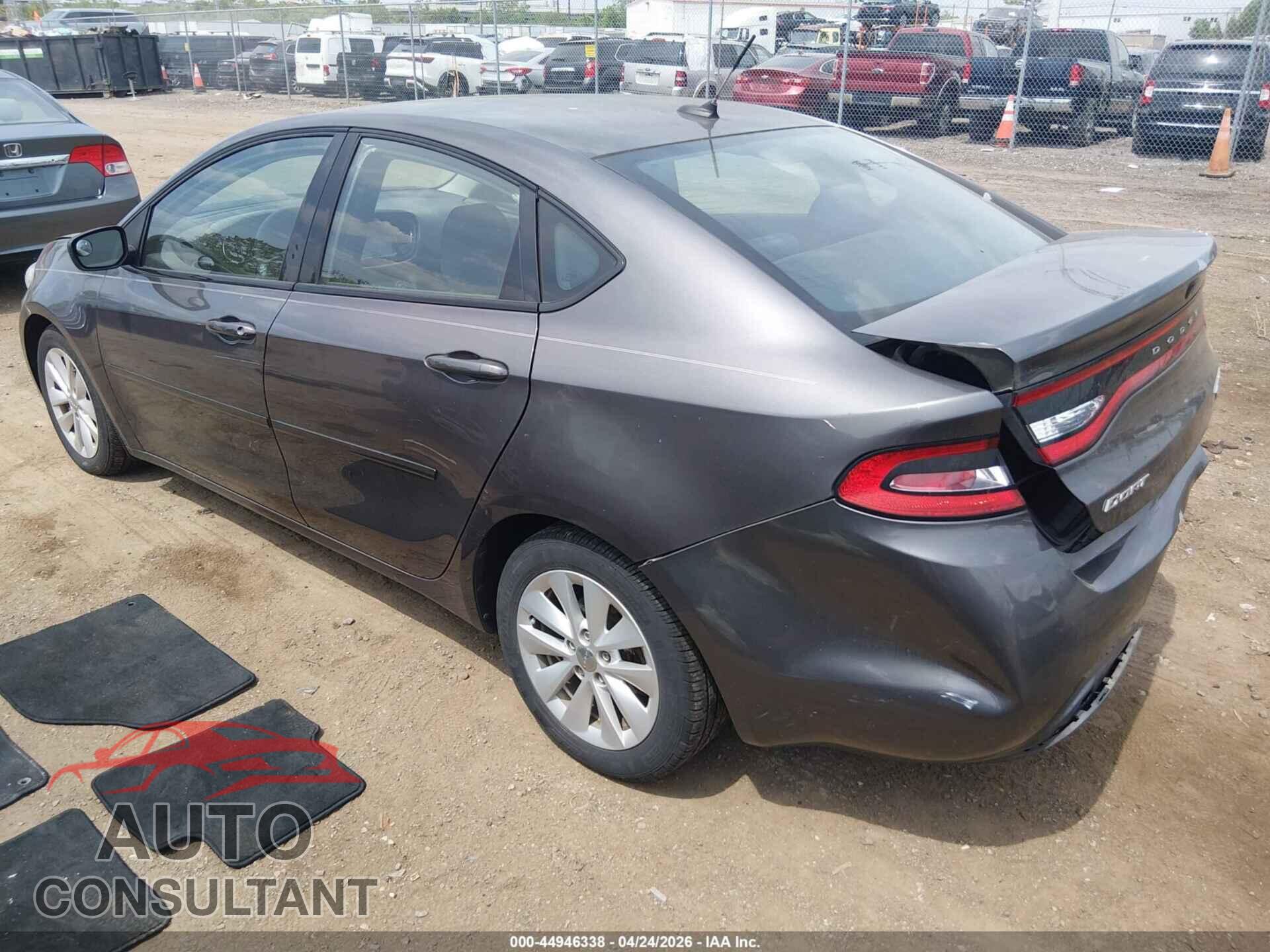 DODGE DART 2015 - 1C3CDFDH0FD307582