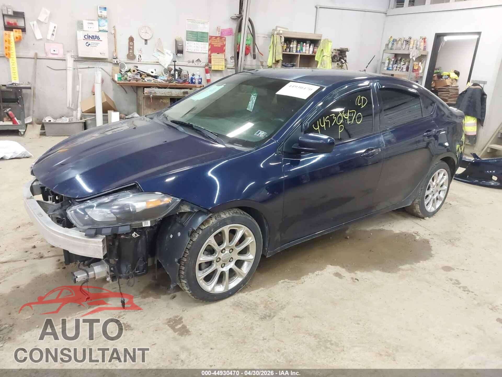 DODGE DART 2013 - 1C3CDFBA4DD295097