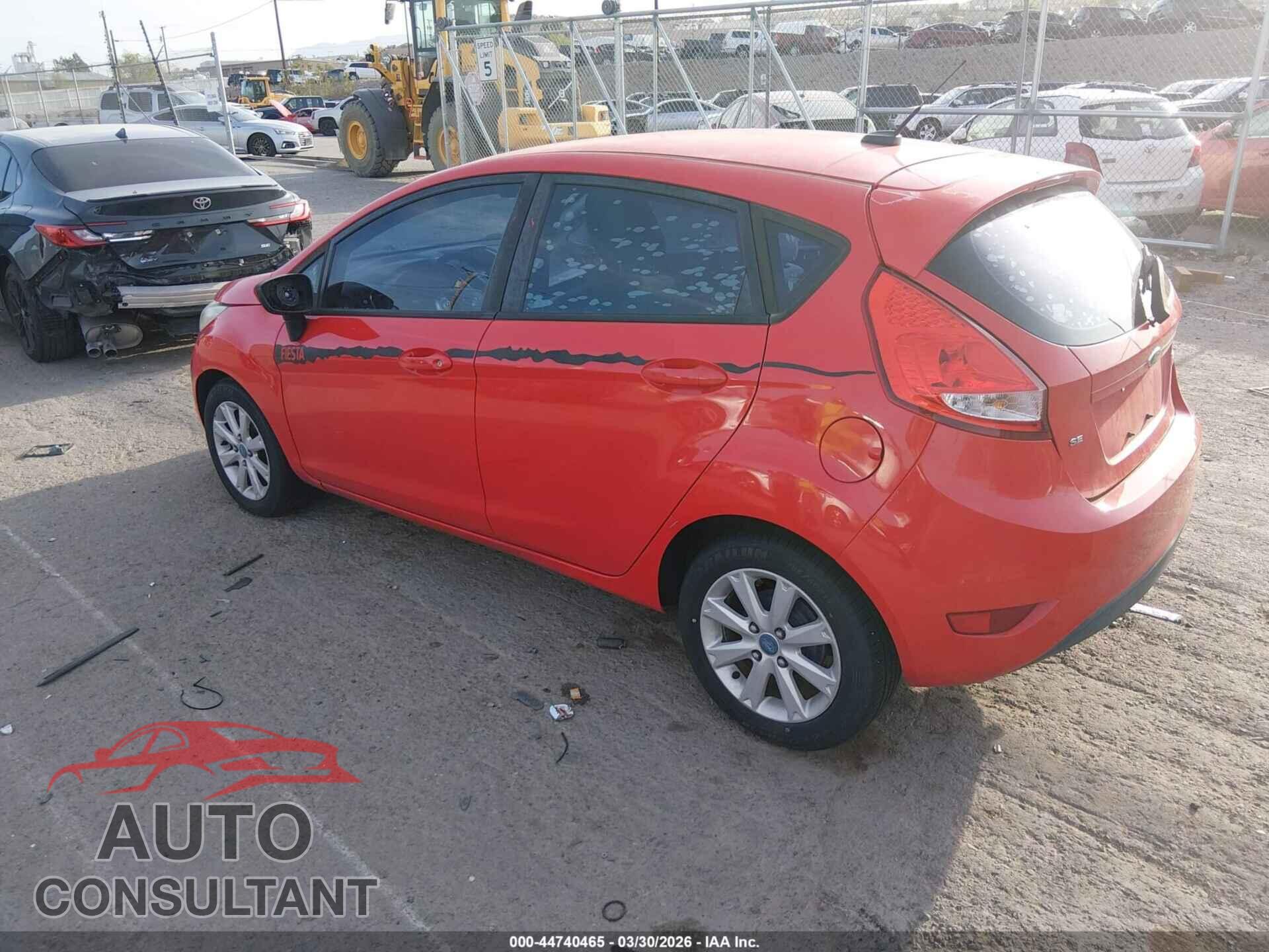 FORD FIESTA 2012 - 3FADP4EJ3CM158779