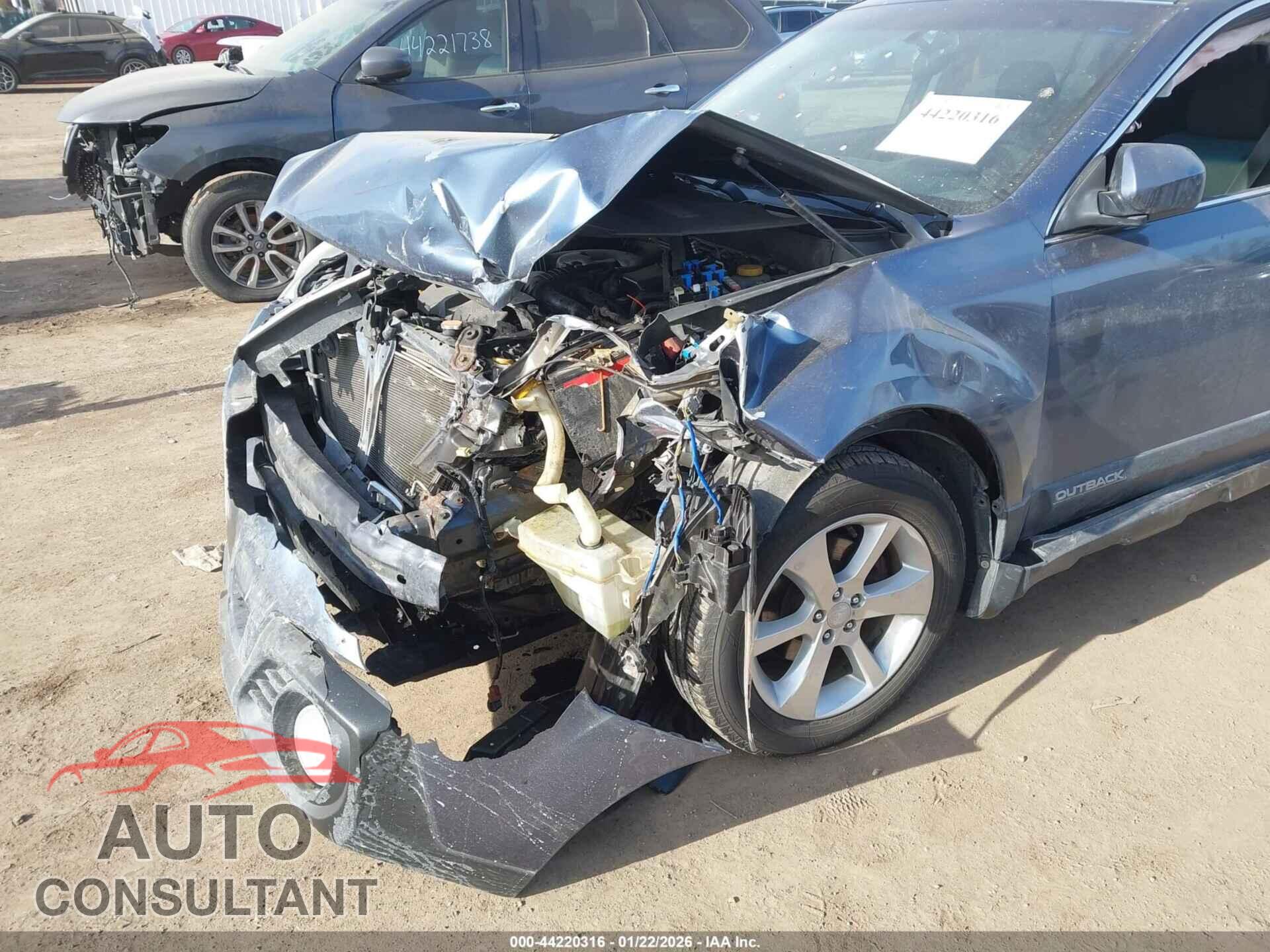SUBARU OUTBACK 2014 - 4S4BRBCC4E3245546