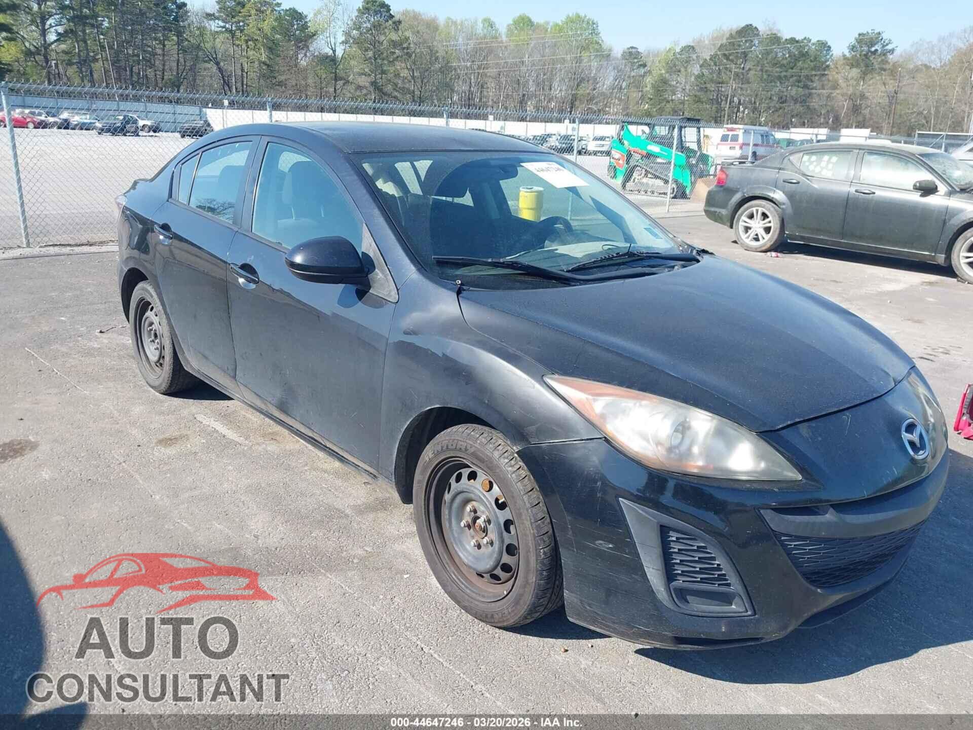 MAZDA MAZDA3 2010 - JM1BL1SF0A1289822