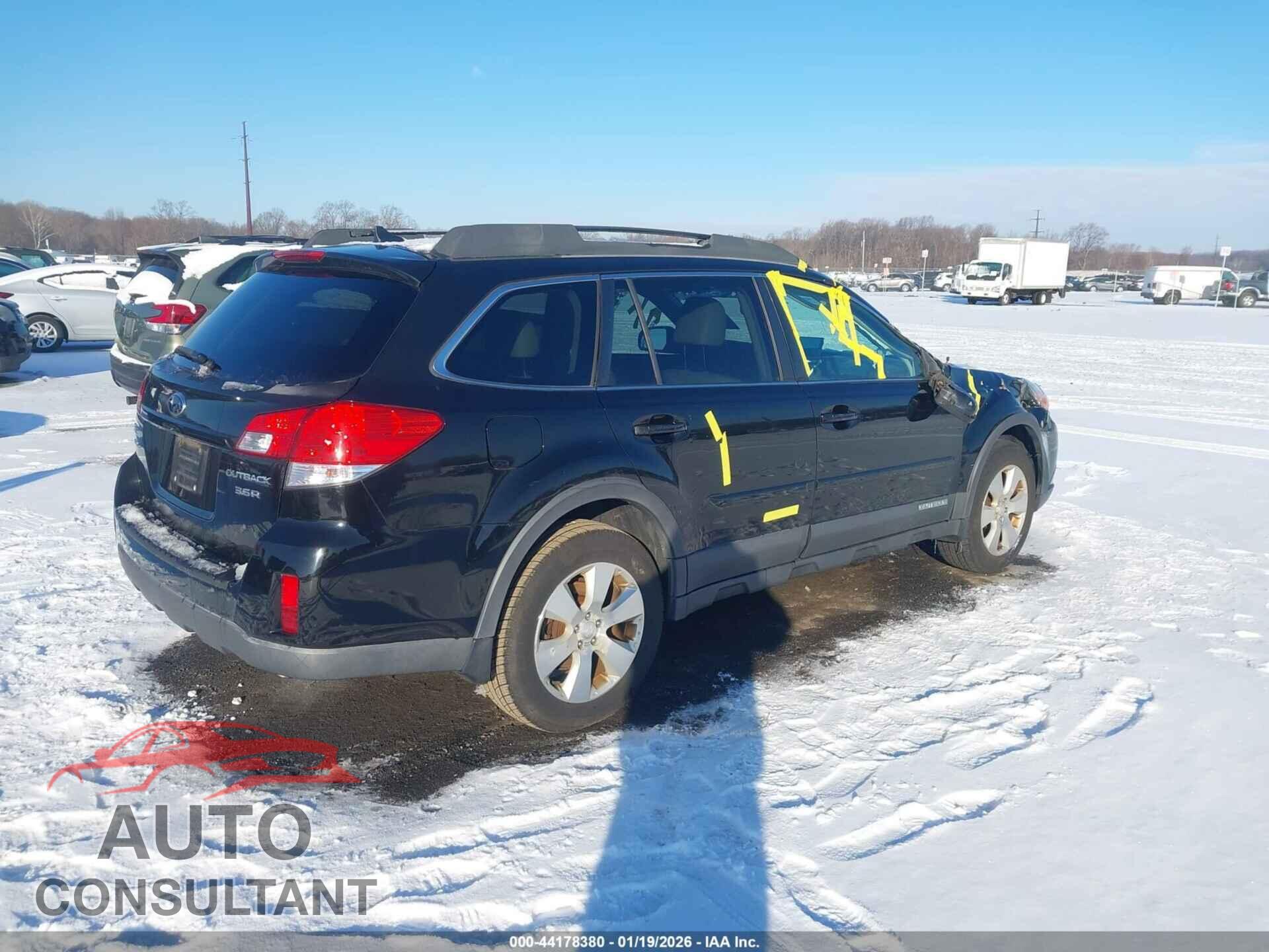 SUBARU OUTBACK 2011 - 4S4BRDKC6B2394832