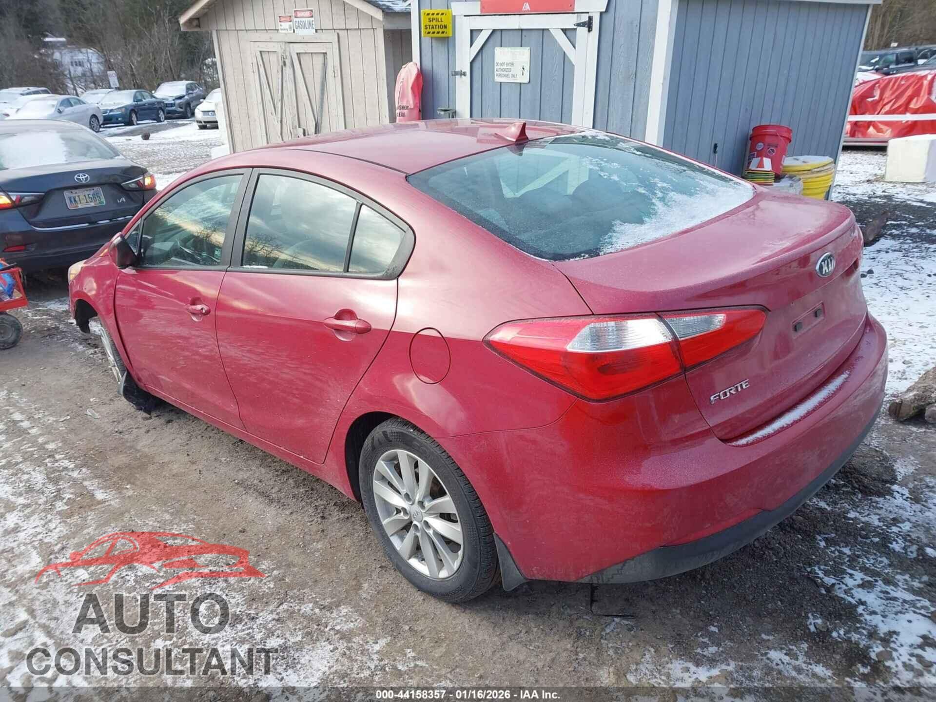 KIA FORTE 2016 - KNAFX4A67G5478958