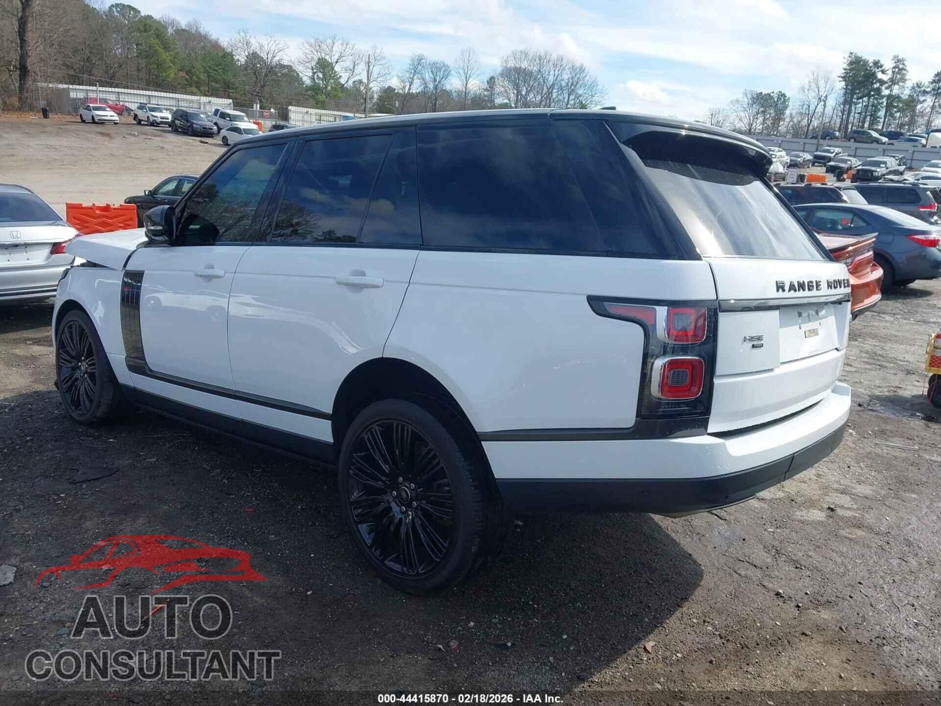 LAND ROVER RANGE ROVER 2021 - SALGS2SE4MA457156