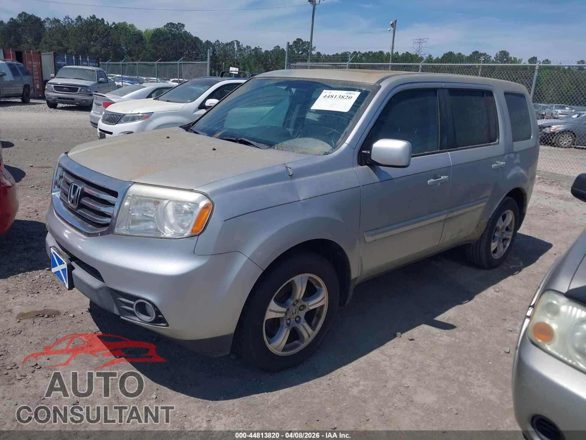 HONDA PILOT 2013 - 5FNYF3H55DB039824