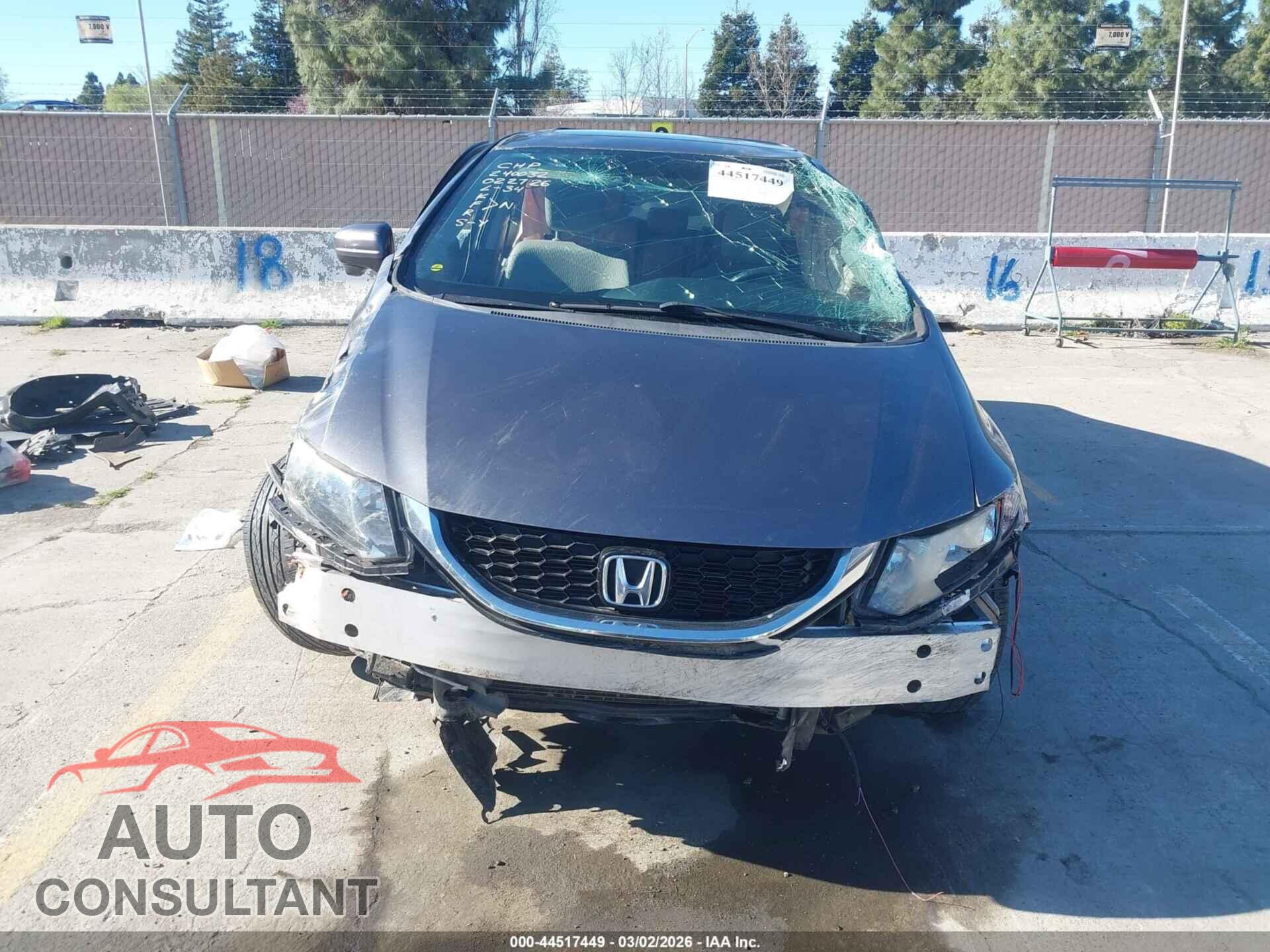HONDA CIVIC 2015 - 19XFB2F87FE212388