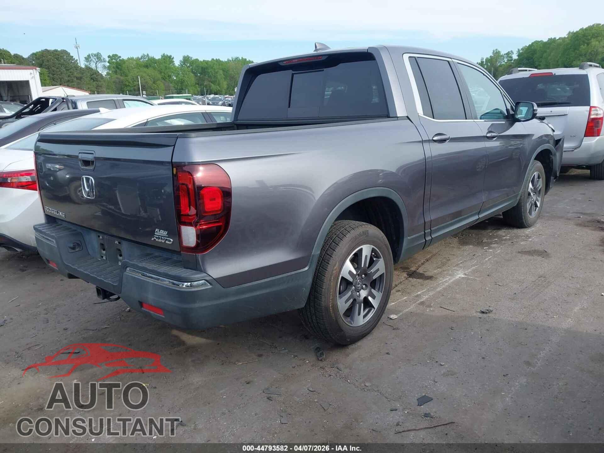 HONDA RIDGELINE 2019 - 5FPYK3F50KB043704
