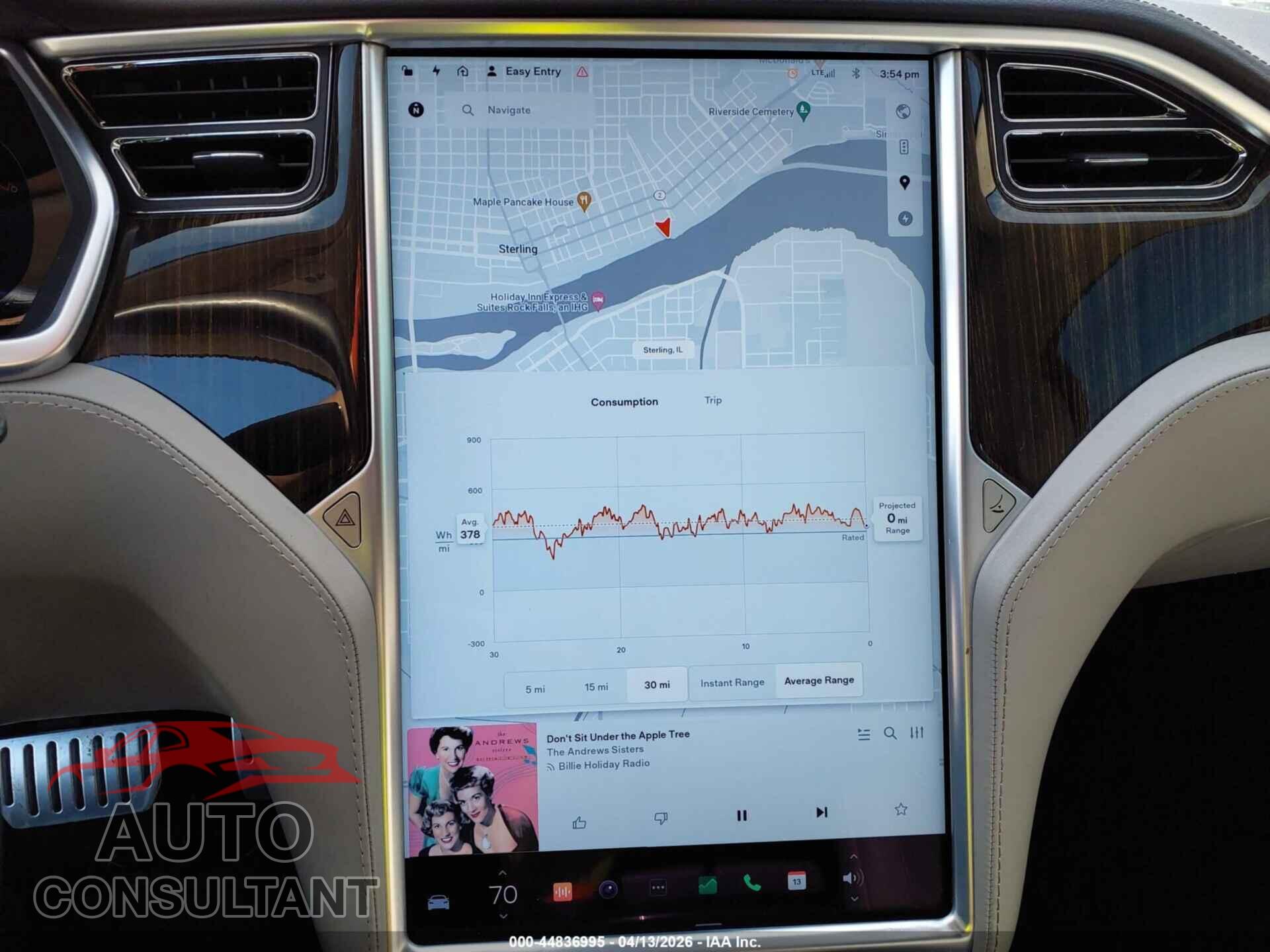 TESLA MODEL S 2013 - 5YJSA1DP8DFP05798
