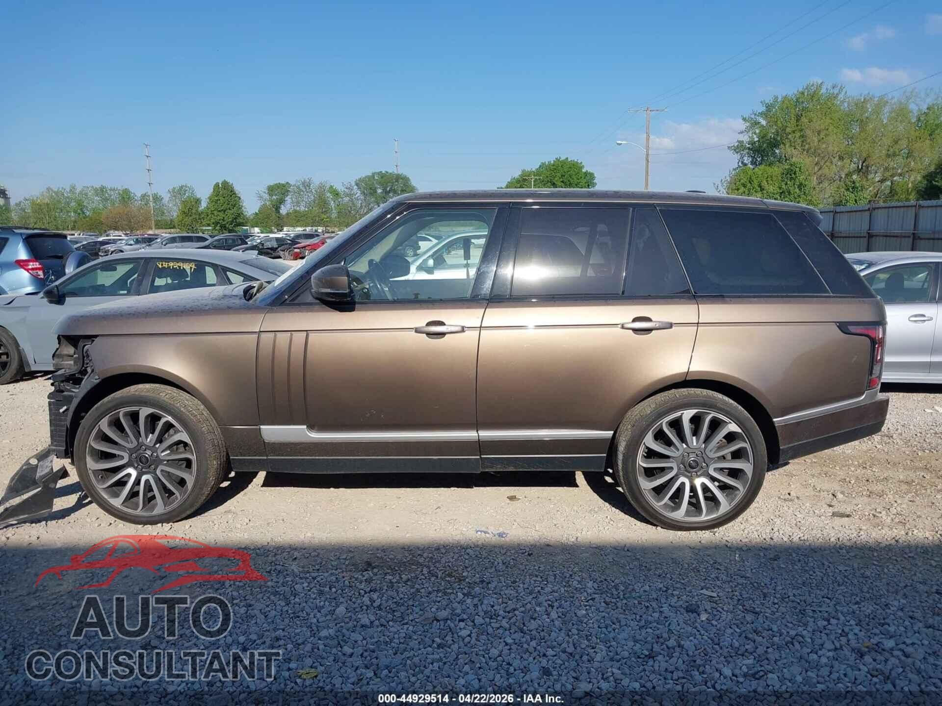 LAND ROVER RANGE ROVER 2013 - SALGV2EF6DA121908