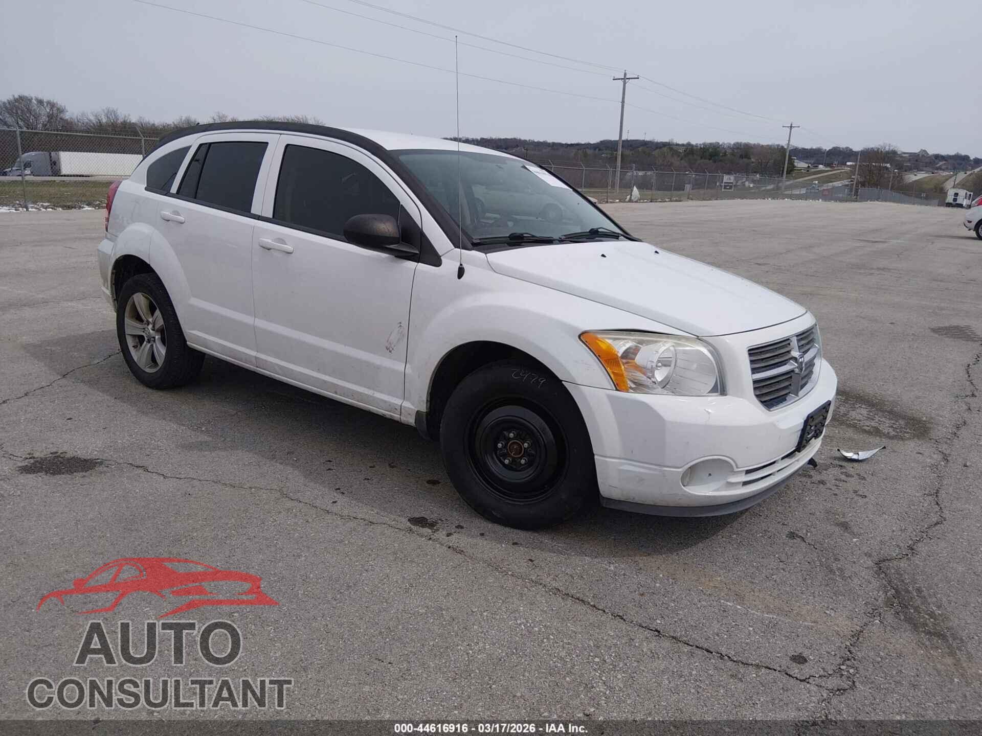 DODGE CALIBER 2012 - 1C3CDWDA5CD529680