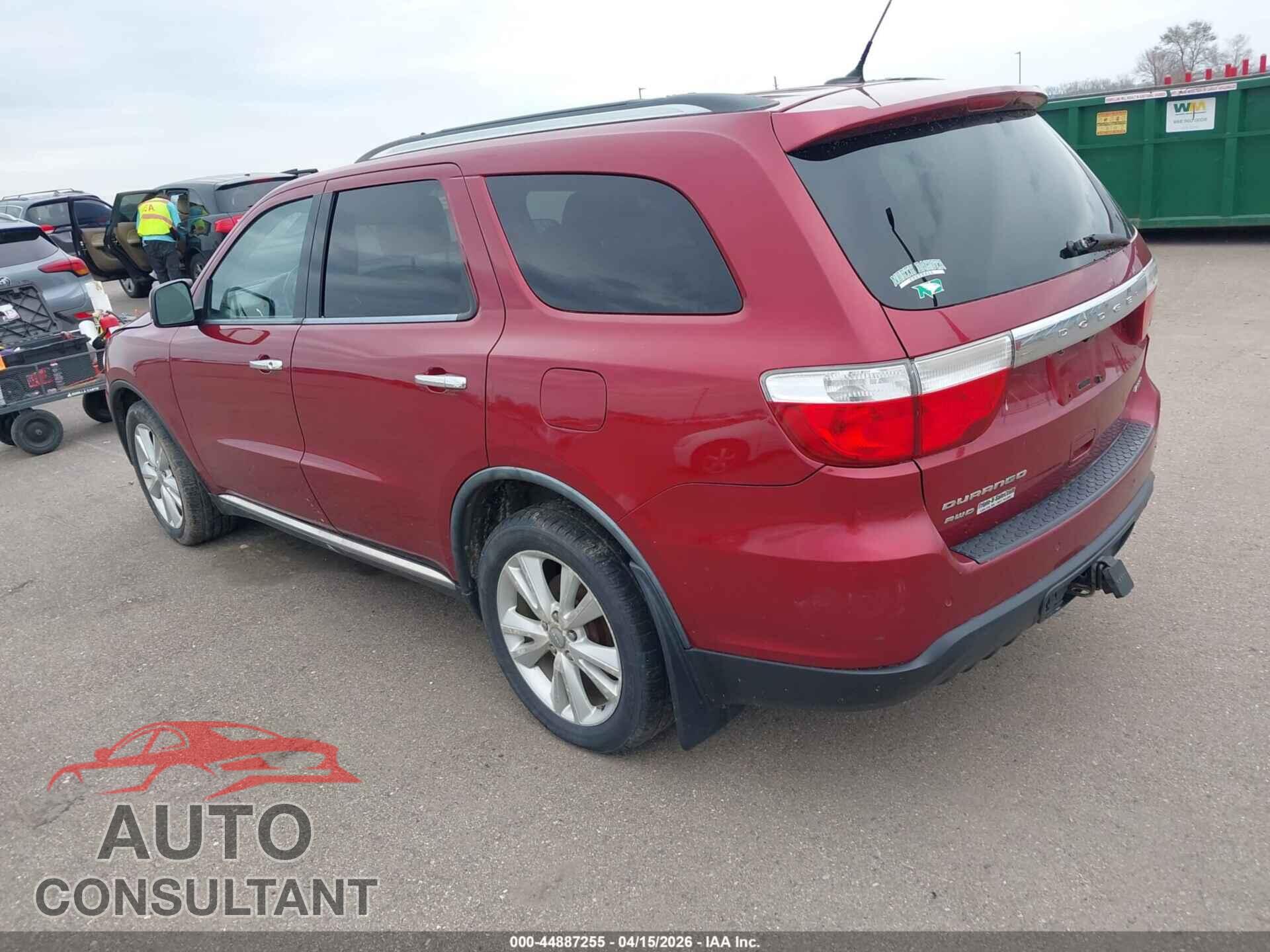 DODGE DURANGO 2013 - 1C4RDJDGXDC629326