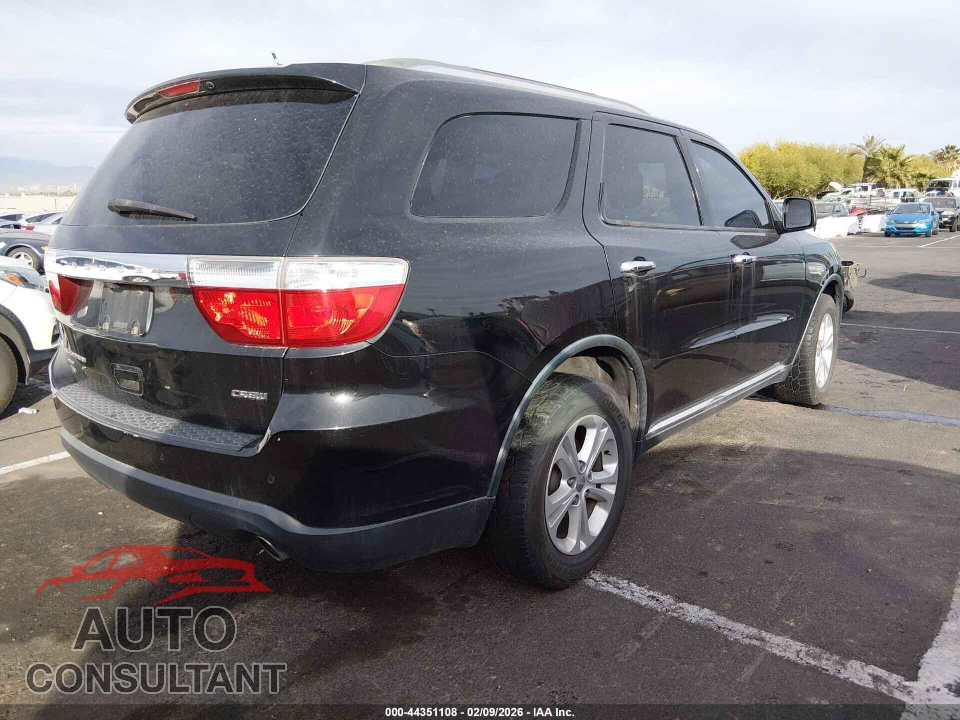 DODGE DURANGO 2013 - 1C4RDJDG2DC554217