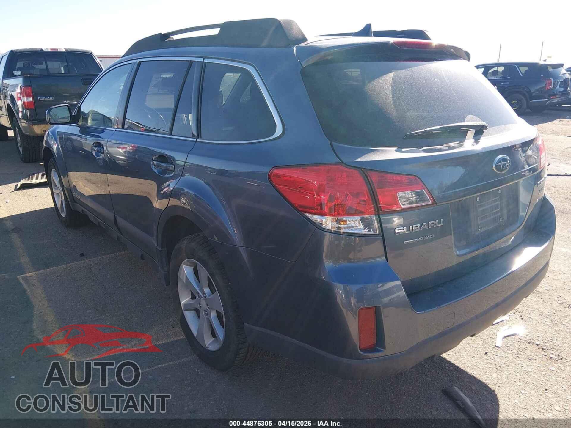 SUBARU OUTBACK 2014 - 4S4BRBDC5E3276898