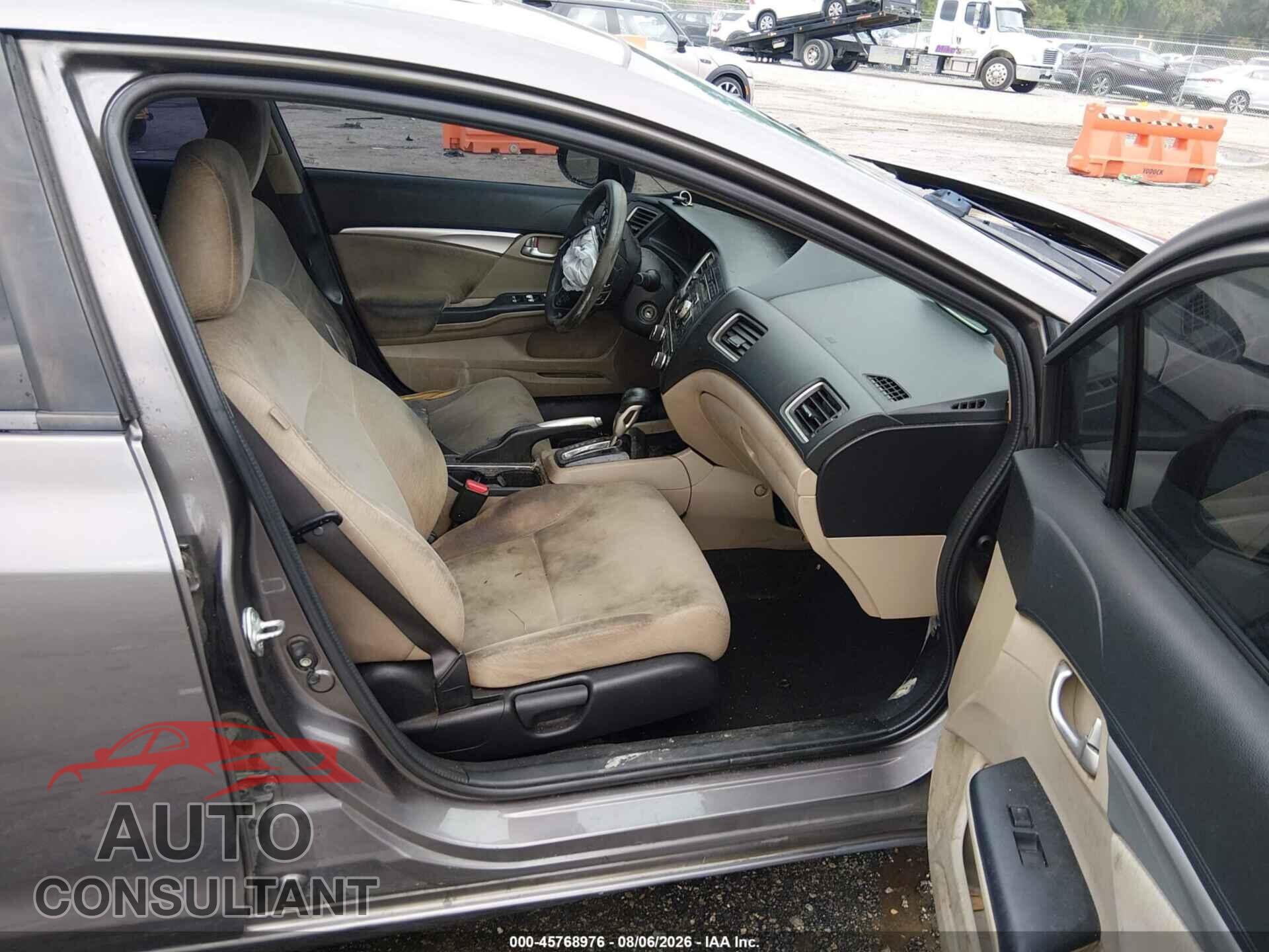 HONDA CIVIC 2013 - 19XFB2F85DE218770