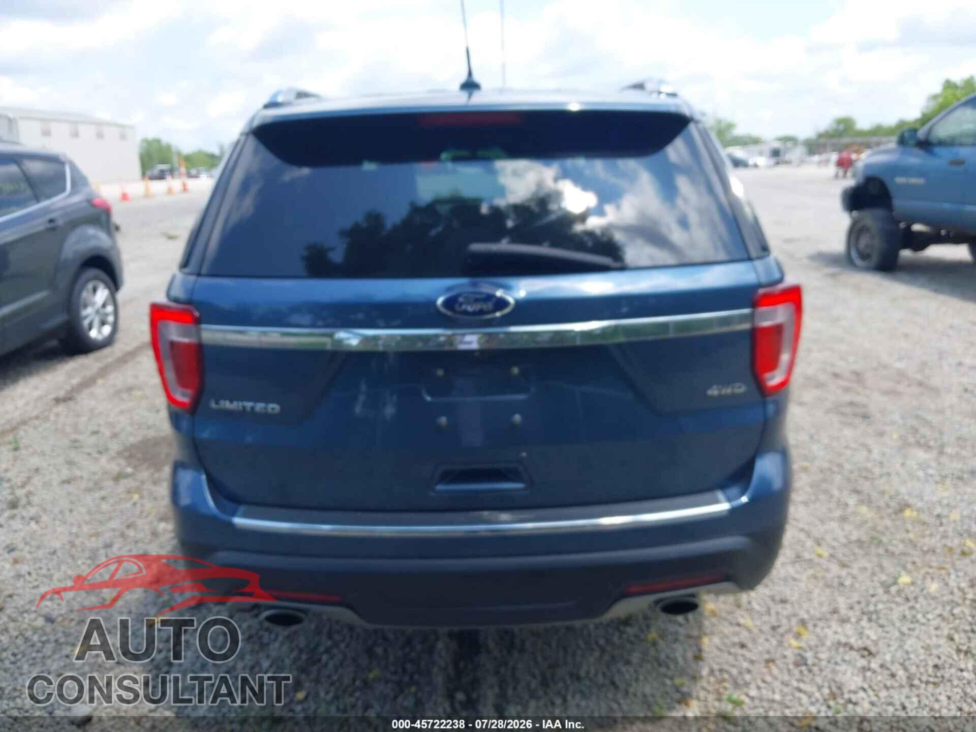 FORD EXPLORER 2018 - 1FM5K8F8XJGB67532