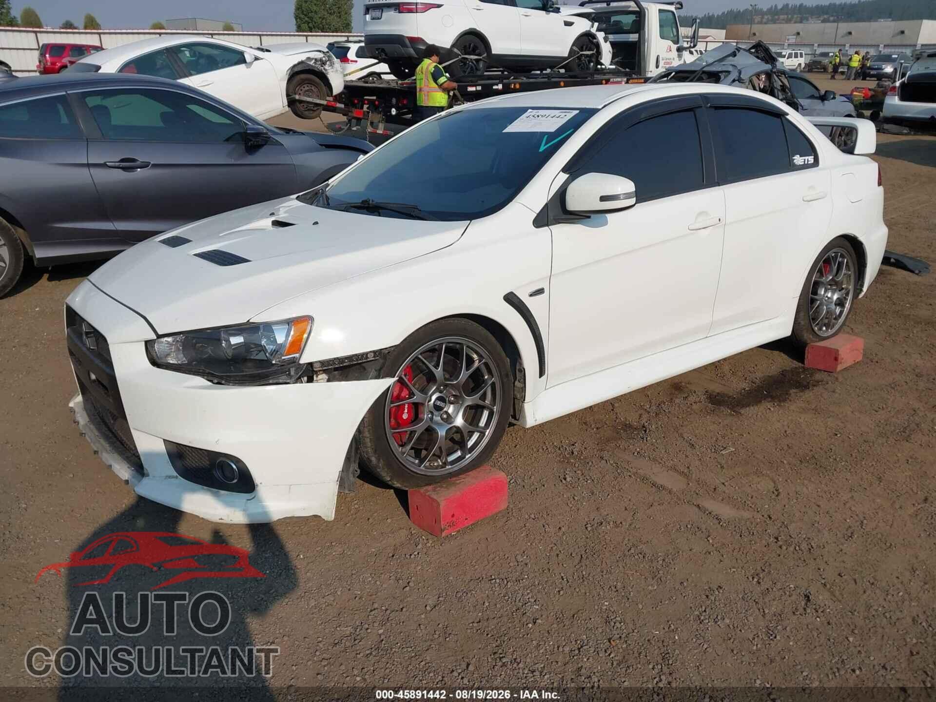 MITSUBISHI LANCER EVOLUTION 2015 - JA32W8FV2FU603959