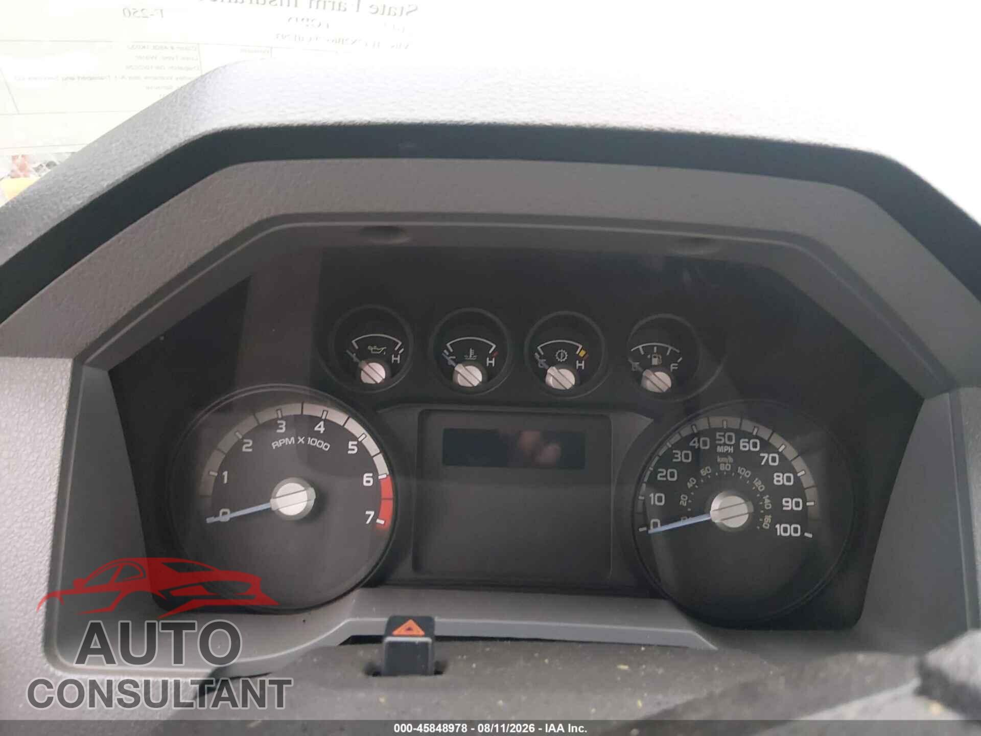 FORD F-250 2012 - 1FT7X2B63CEC01793