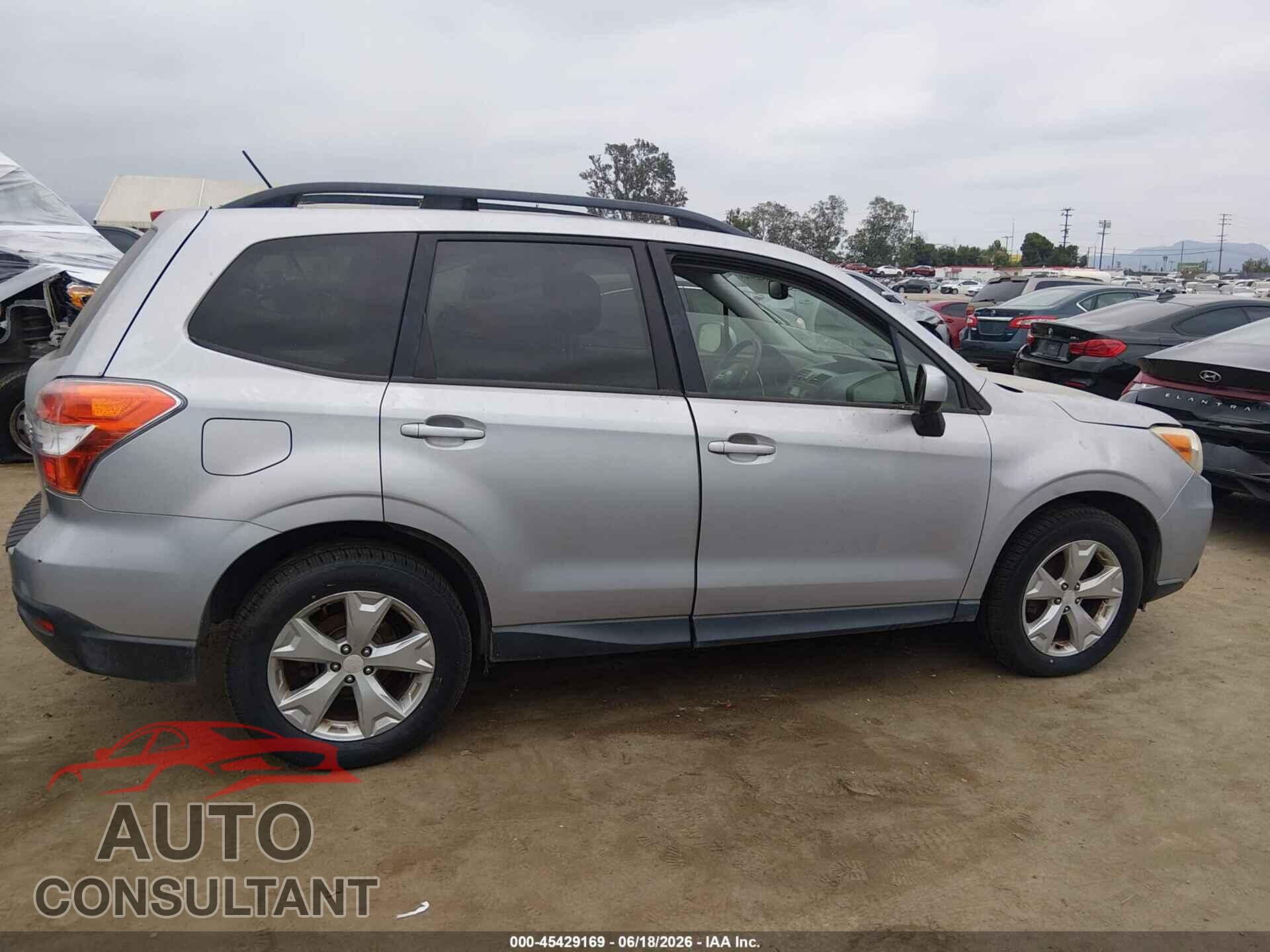 SUBARU FORESTER 2014 - JF2SJAEC3EH524803