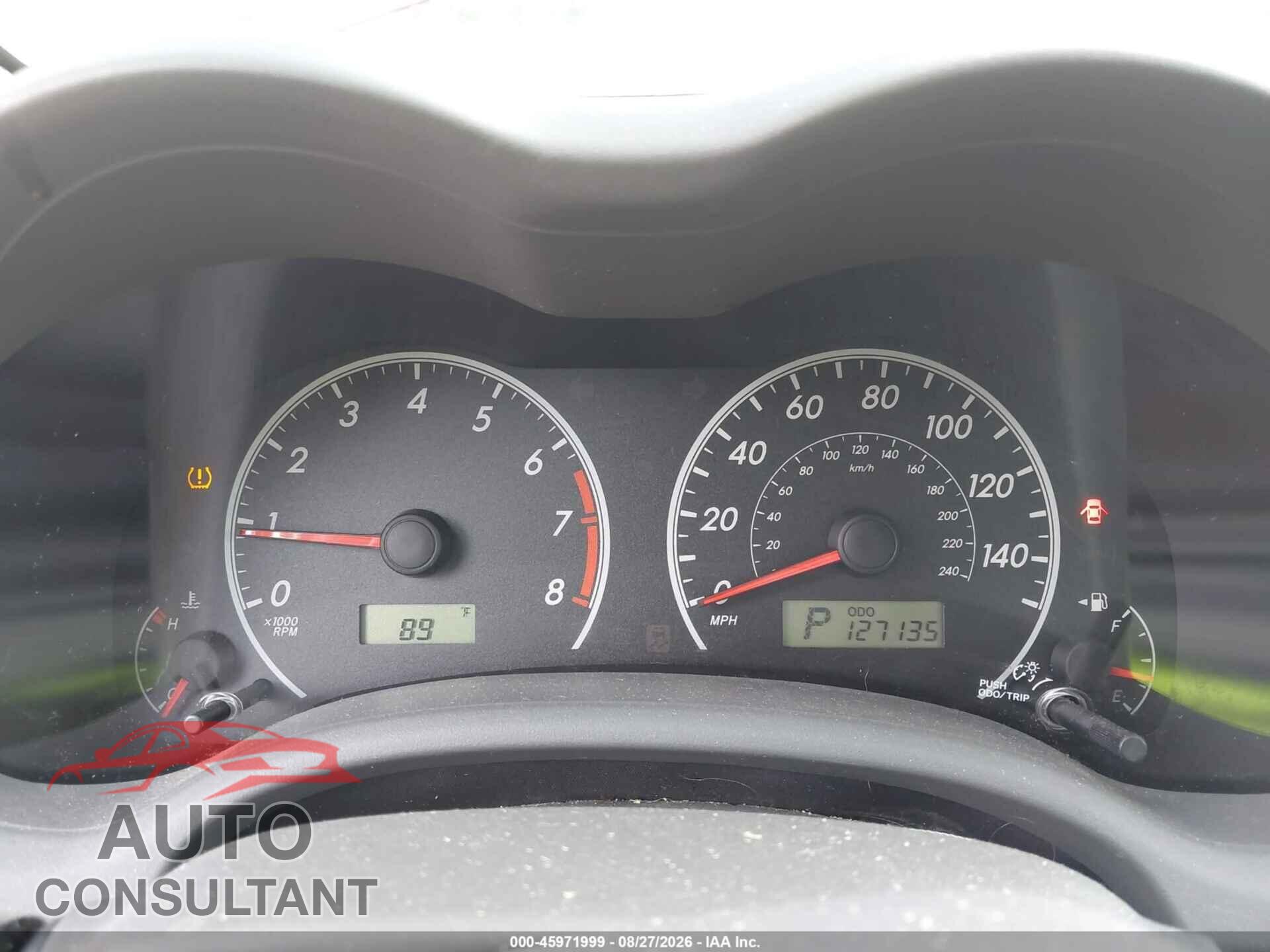 TOYOTA COROLLA 2010 - 2T1BU4EEXAC400034