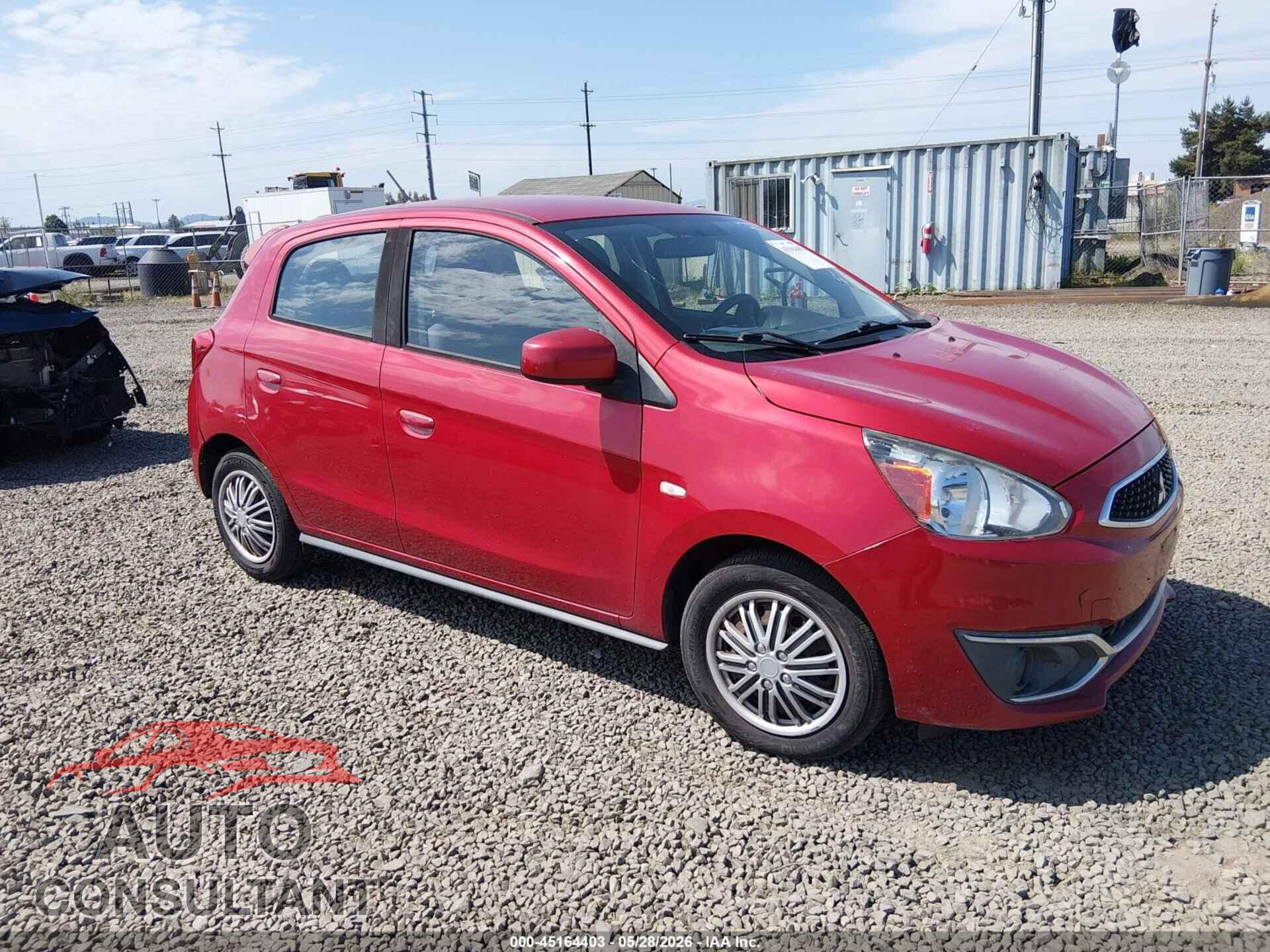 MITSUBISHI MIRAGE 2017 - ML32A3HJ8HH022171