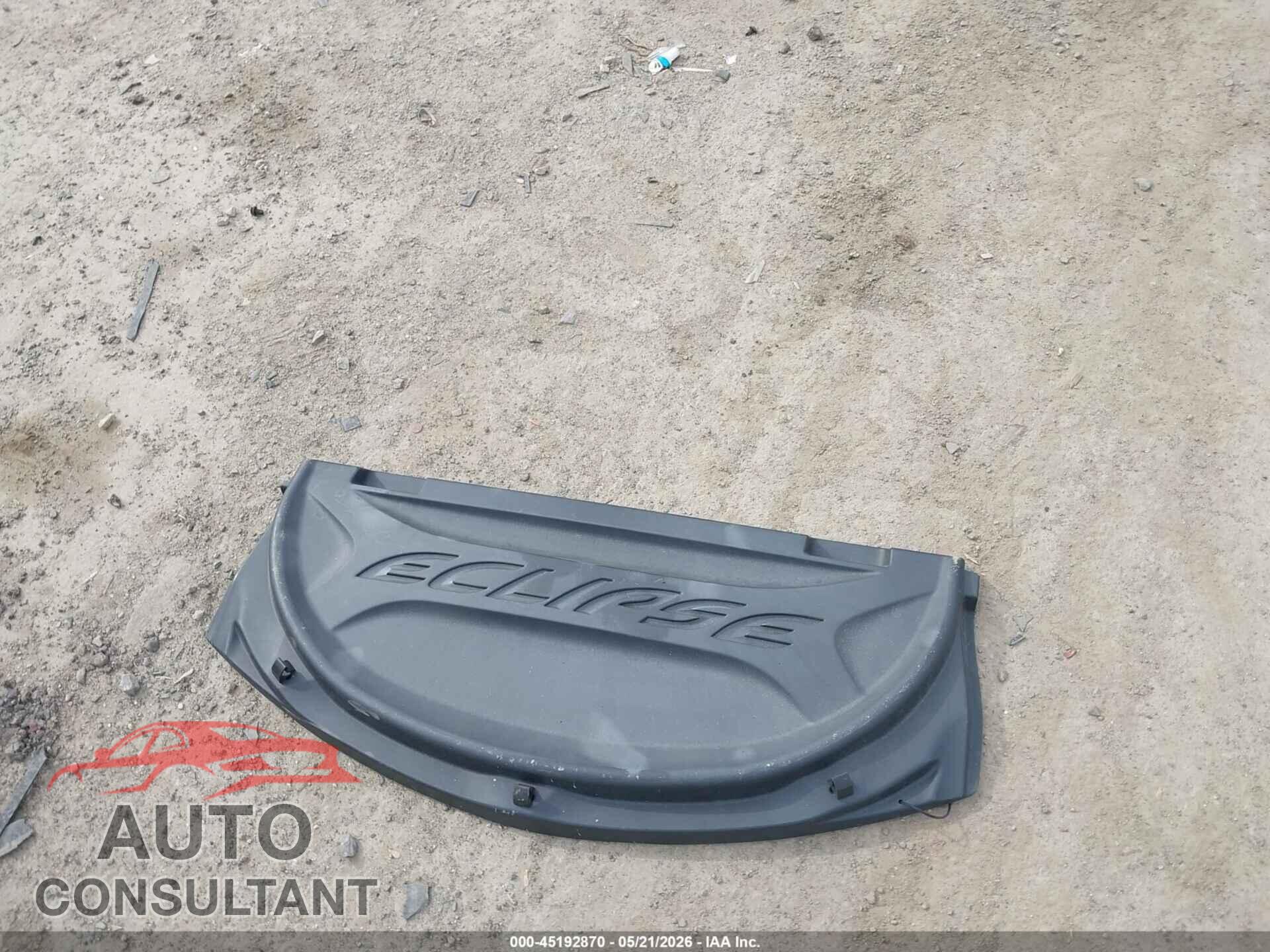 MITSUBISHI ECLIPSE 2012 - 4A31K5DF7CE007722