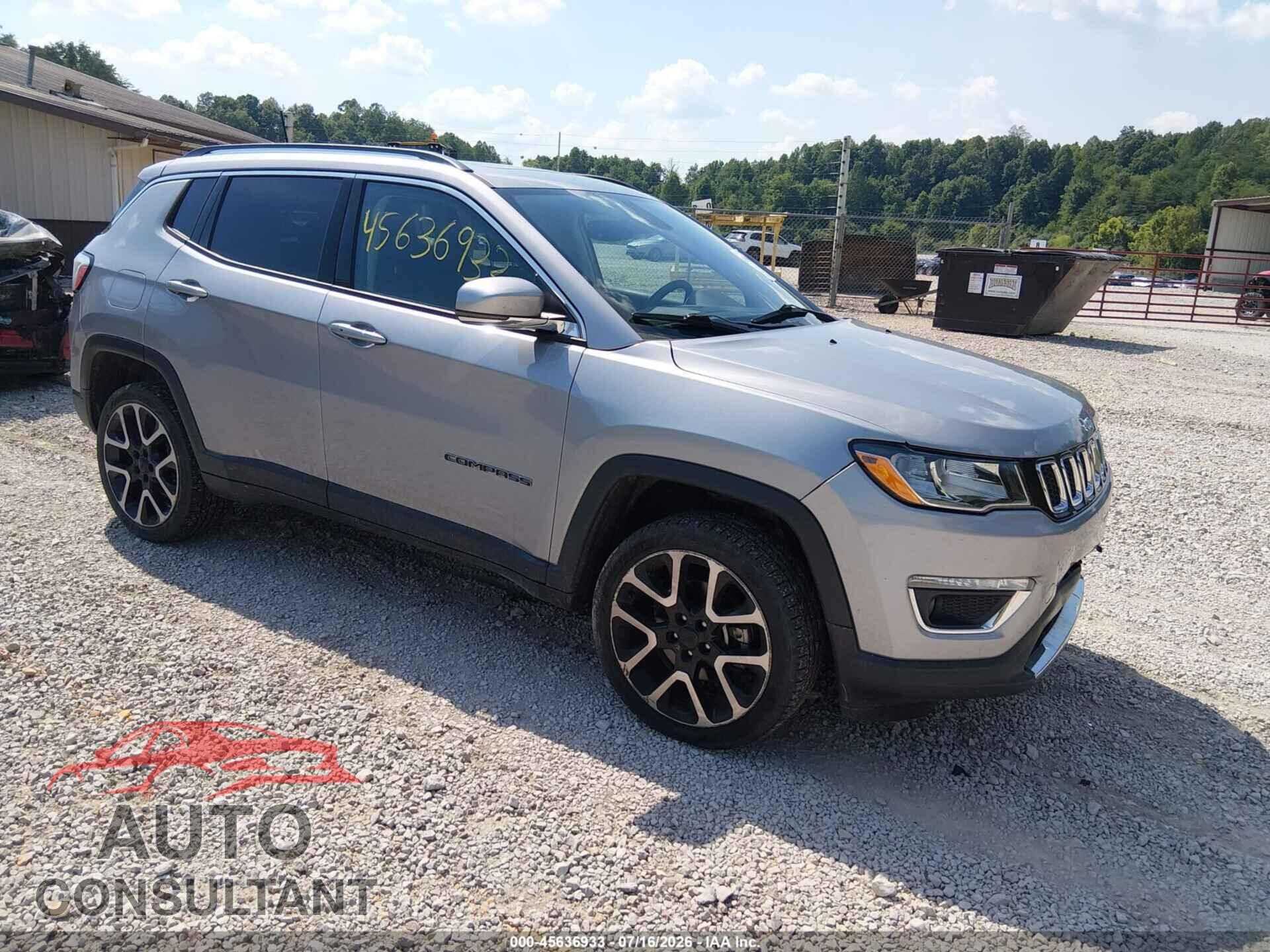 JEEP COMPASS 2017 - 3C4NJDCB9HT627964