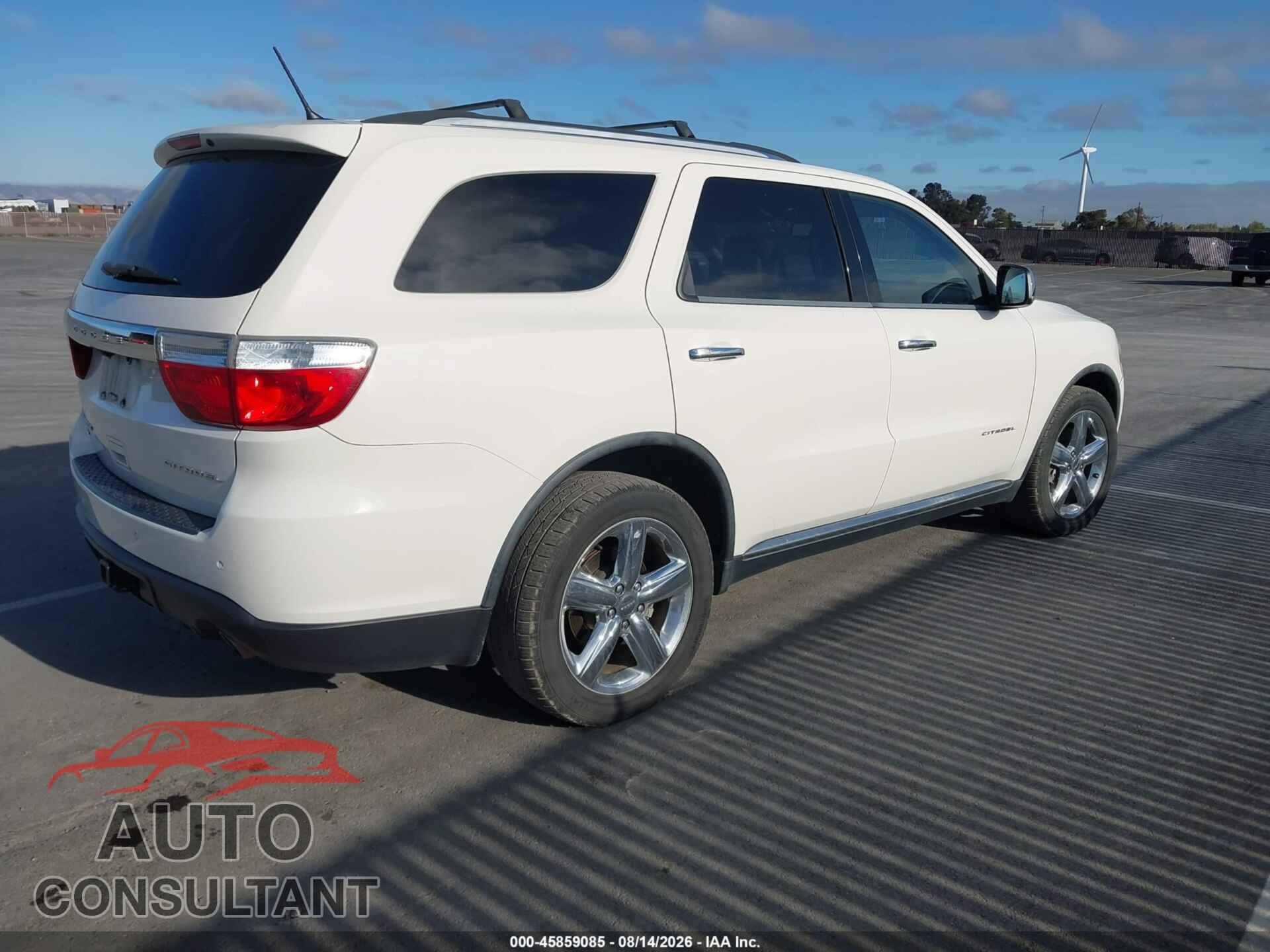 DODGE DURANGO 2011 - 1D4RE5GG4BC720575