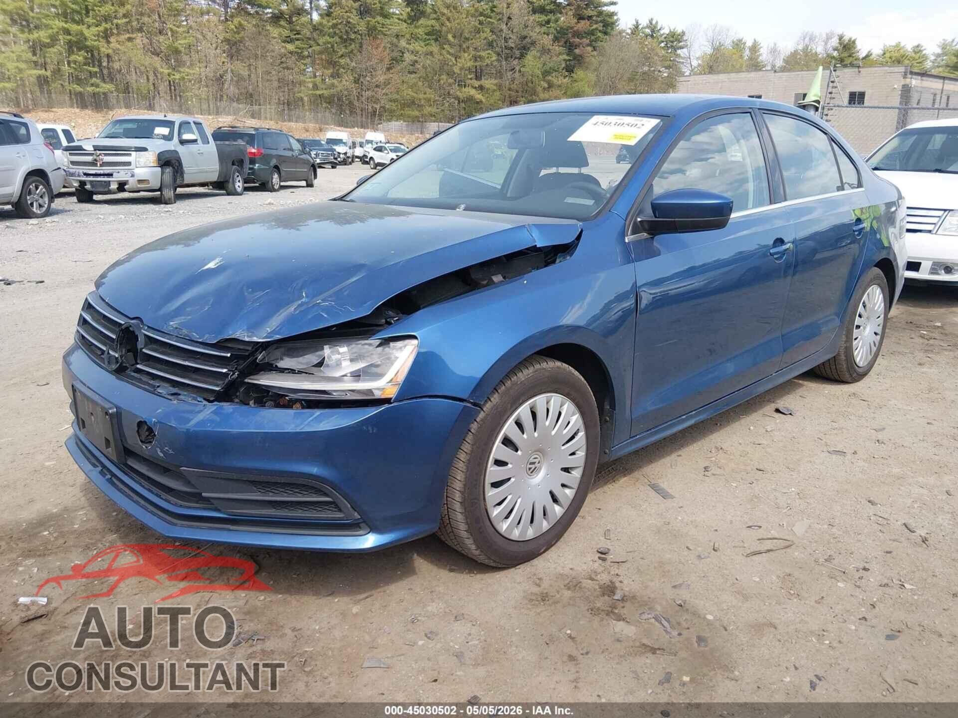 VOLKSWAGEN JETTA 2017 - 3VW2B7AJ5HM342746