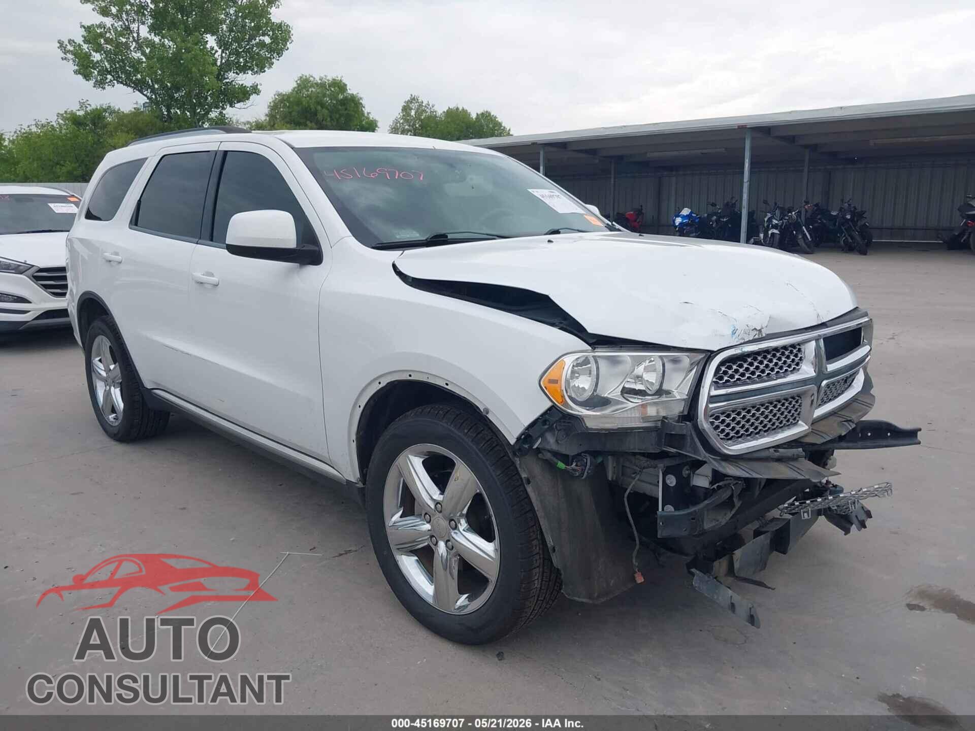 DODGE DURANGO 2013 - 1C4RDHAG6DC695112
