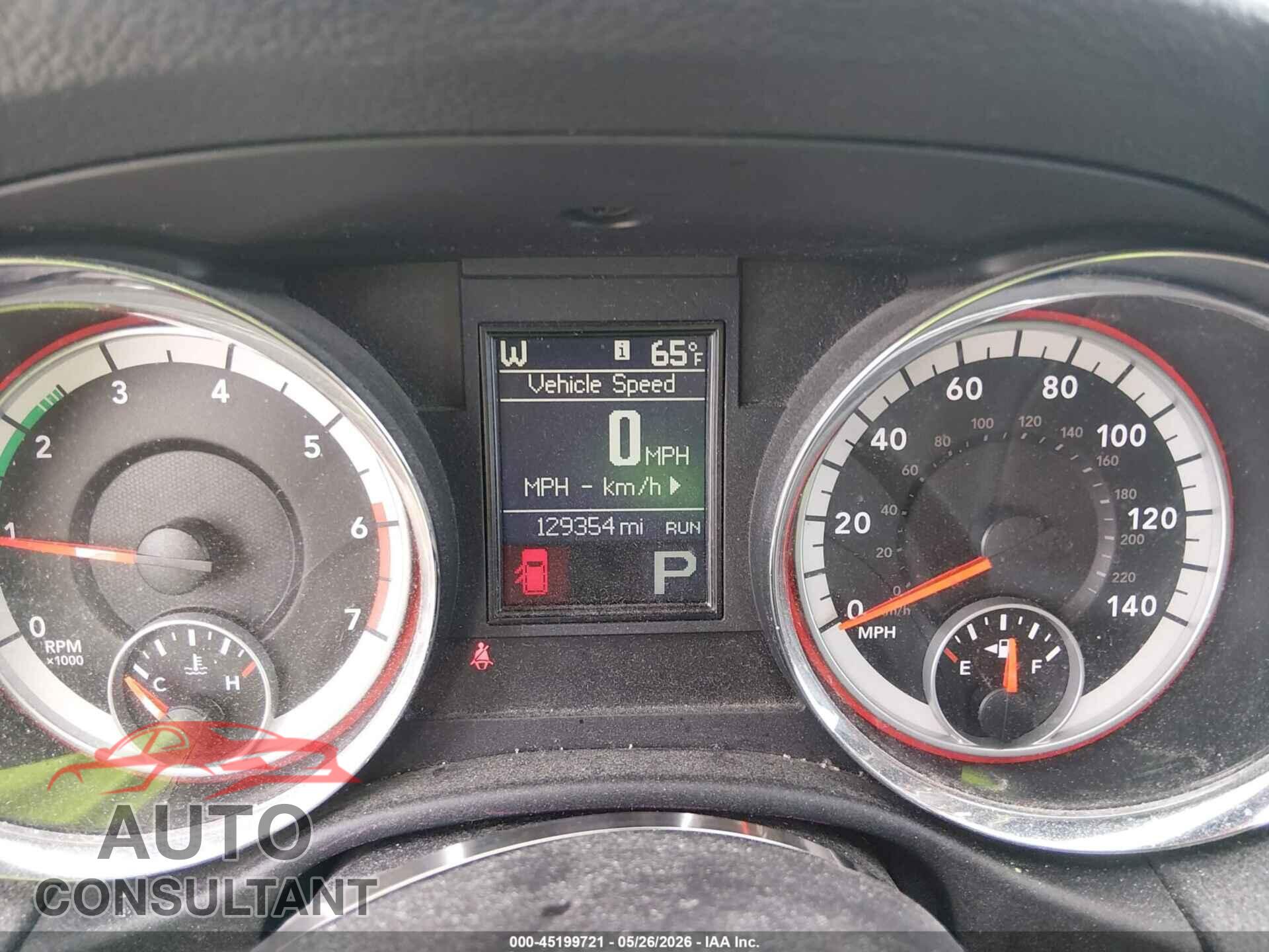 DODGE DURANGO 2011 - 1D4SE4GT2BC595052