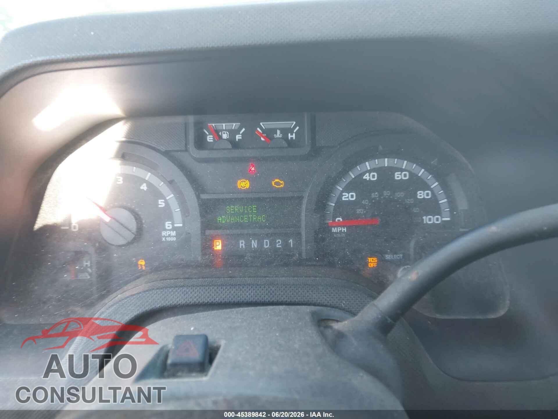 FORD E-250 2013 - 1FTNE2EL1DDB03934