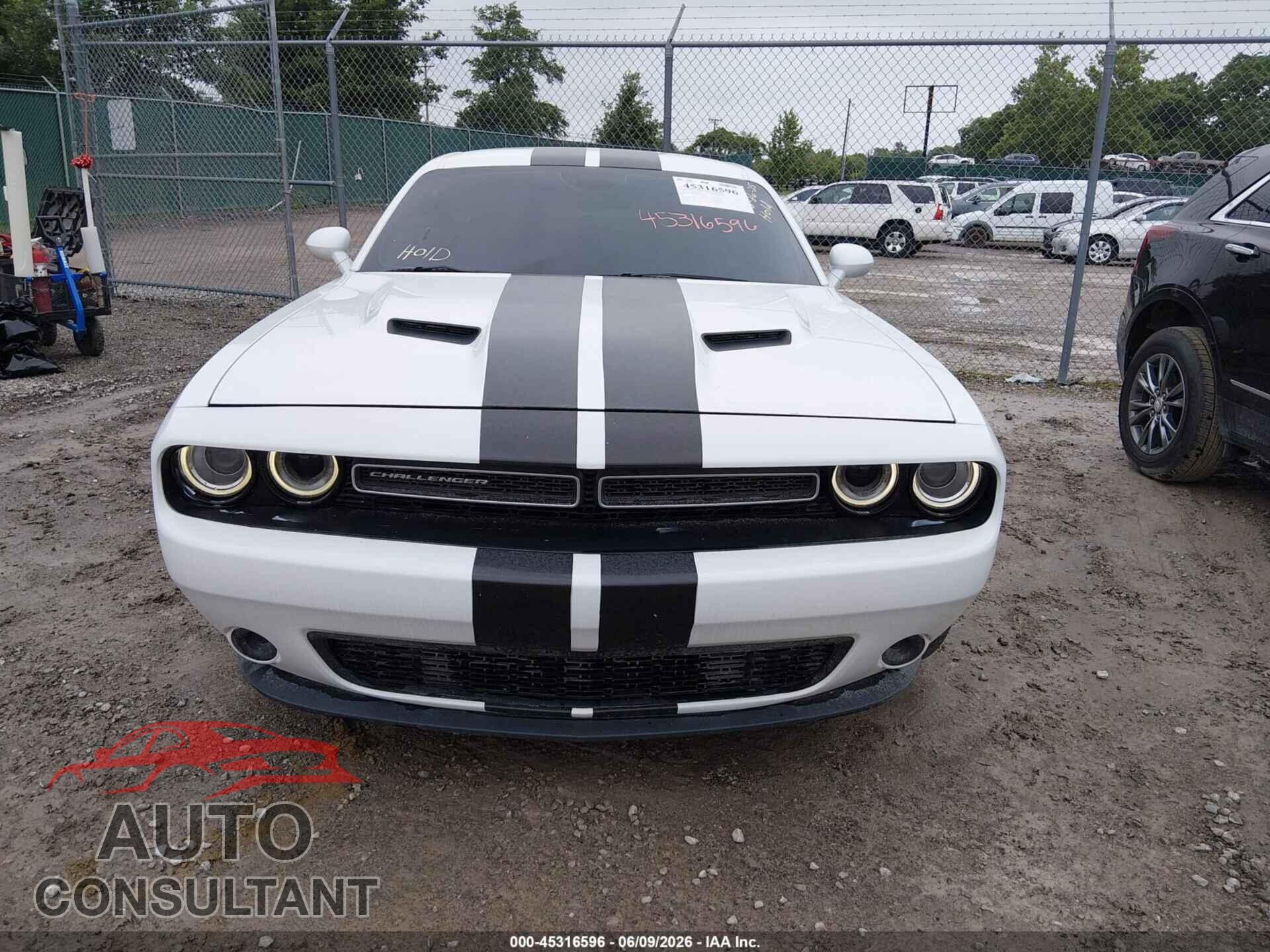 DODGE CHALLENGER 2016 - 2C3CDZAG6GH200876