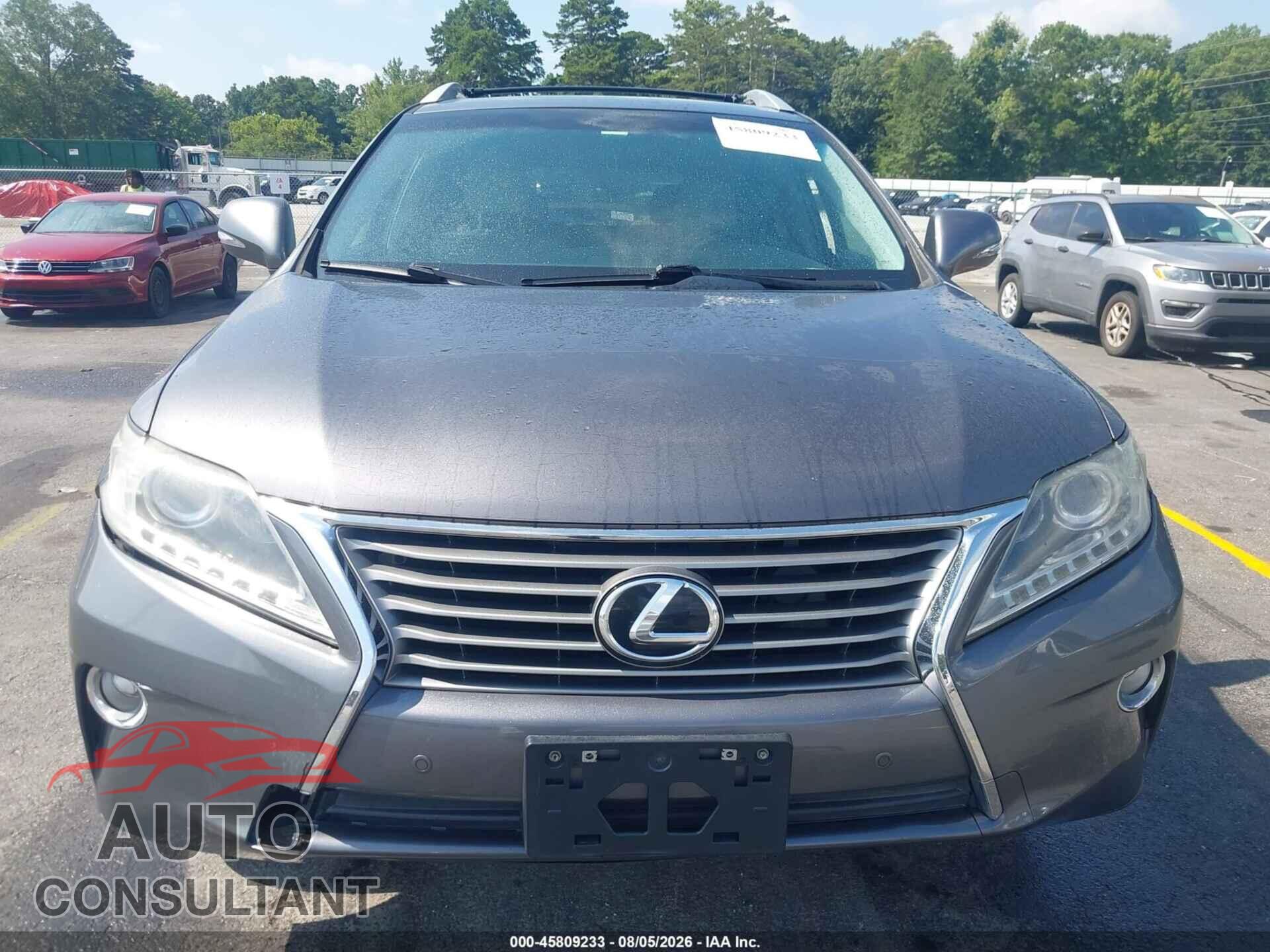 LEXUS RX 350 2013 - 2T2BK1BA9DC193187