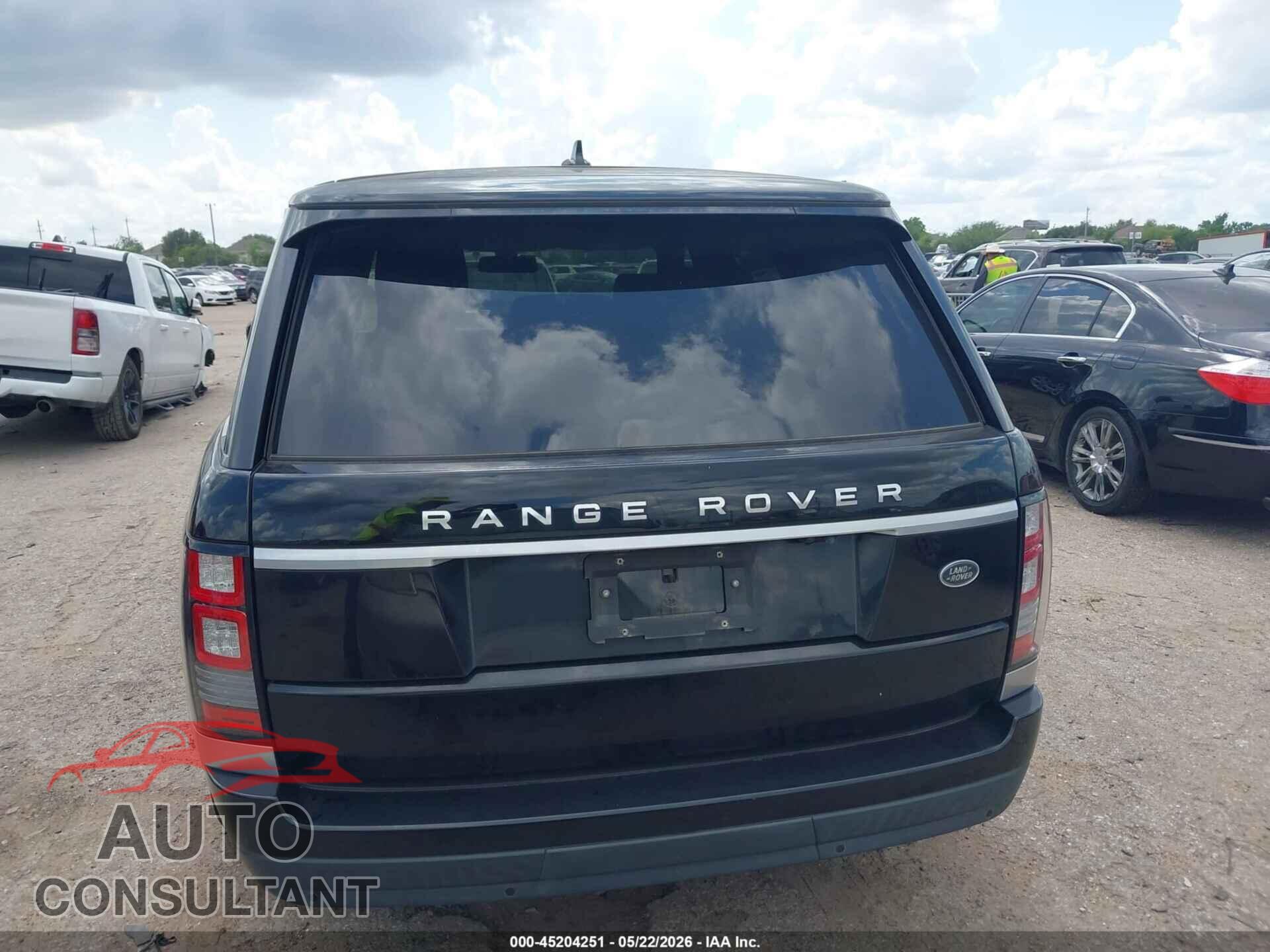LAND ROVER RANGE ROVER 2016 - SALGR2KF4GA309727
