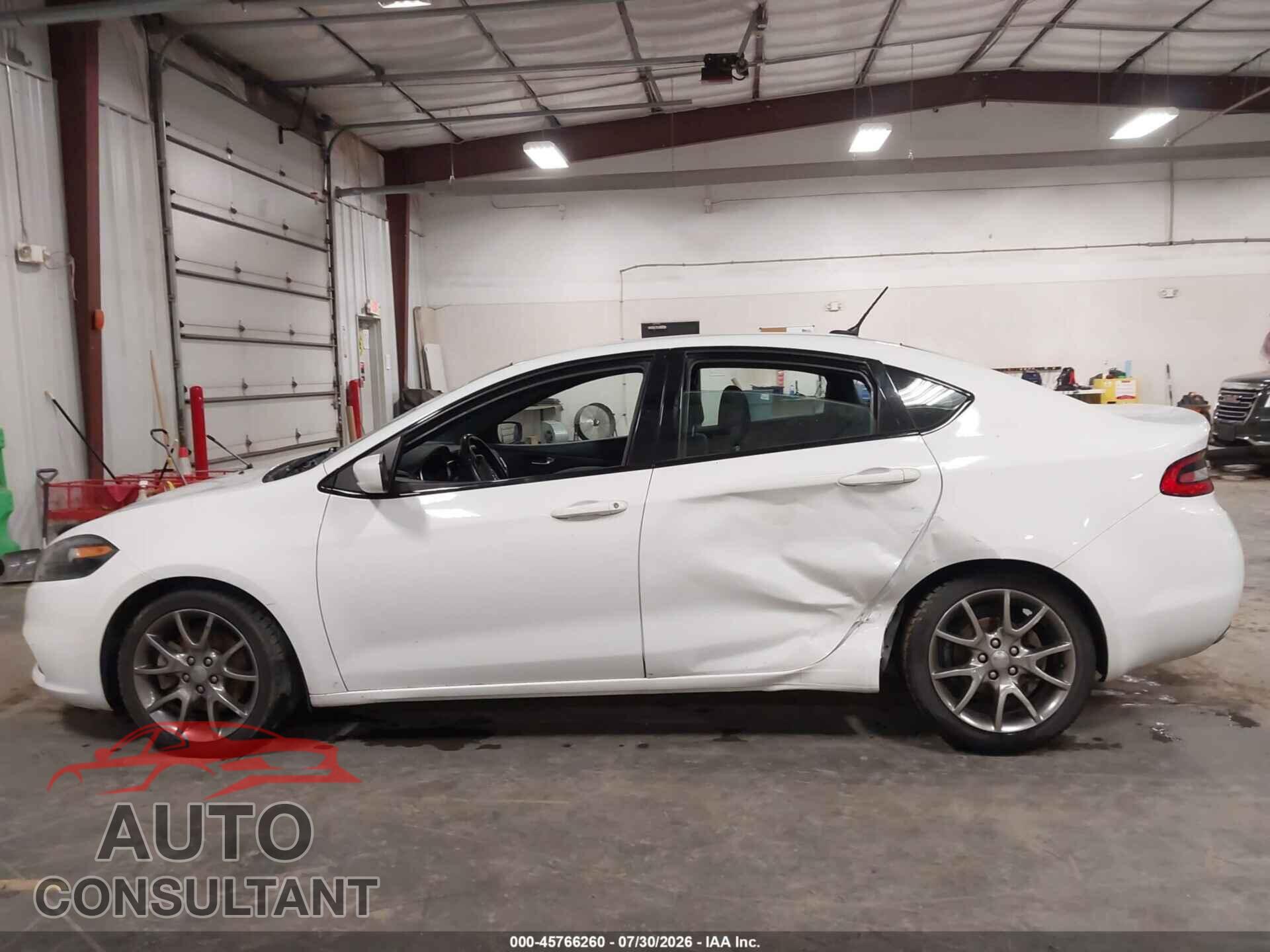 DODGE DART 2015 - 1C3CDFBB9FD201016