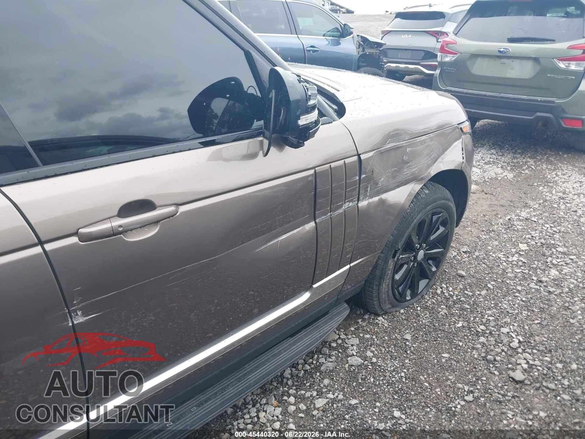 LAND ROVER RANGE ROVER 2015 - SALGS2VF3FA242228