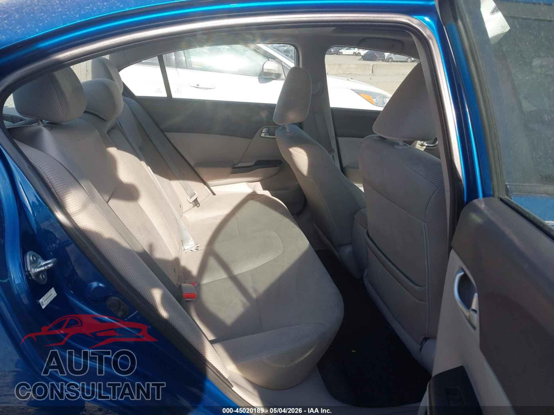 HONDA CIVIC 2012 - 19XFB2F85CE024609