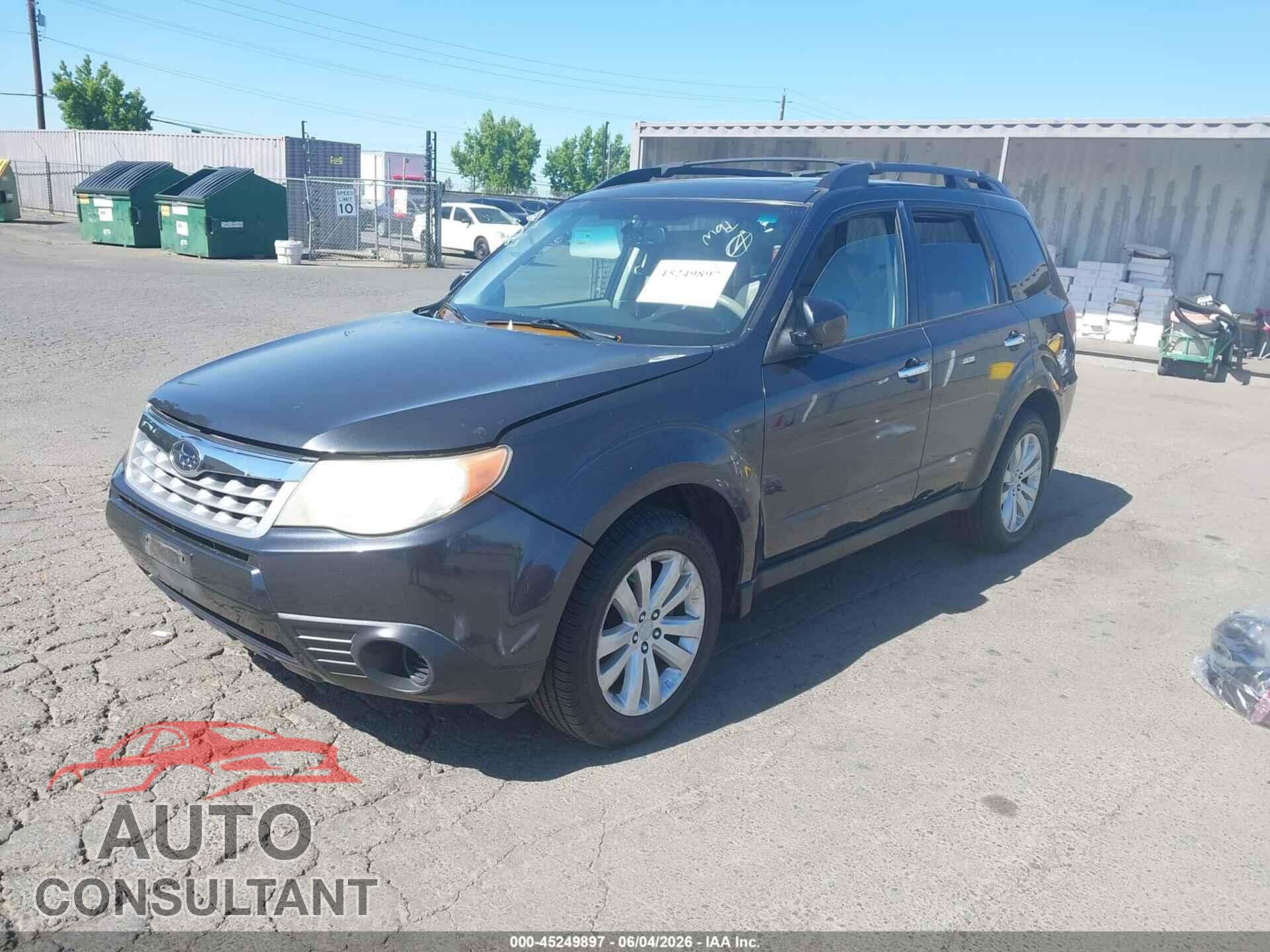 SUBARU FORESTER 2012 - JF2SHADC0CH457197