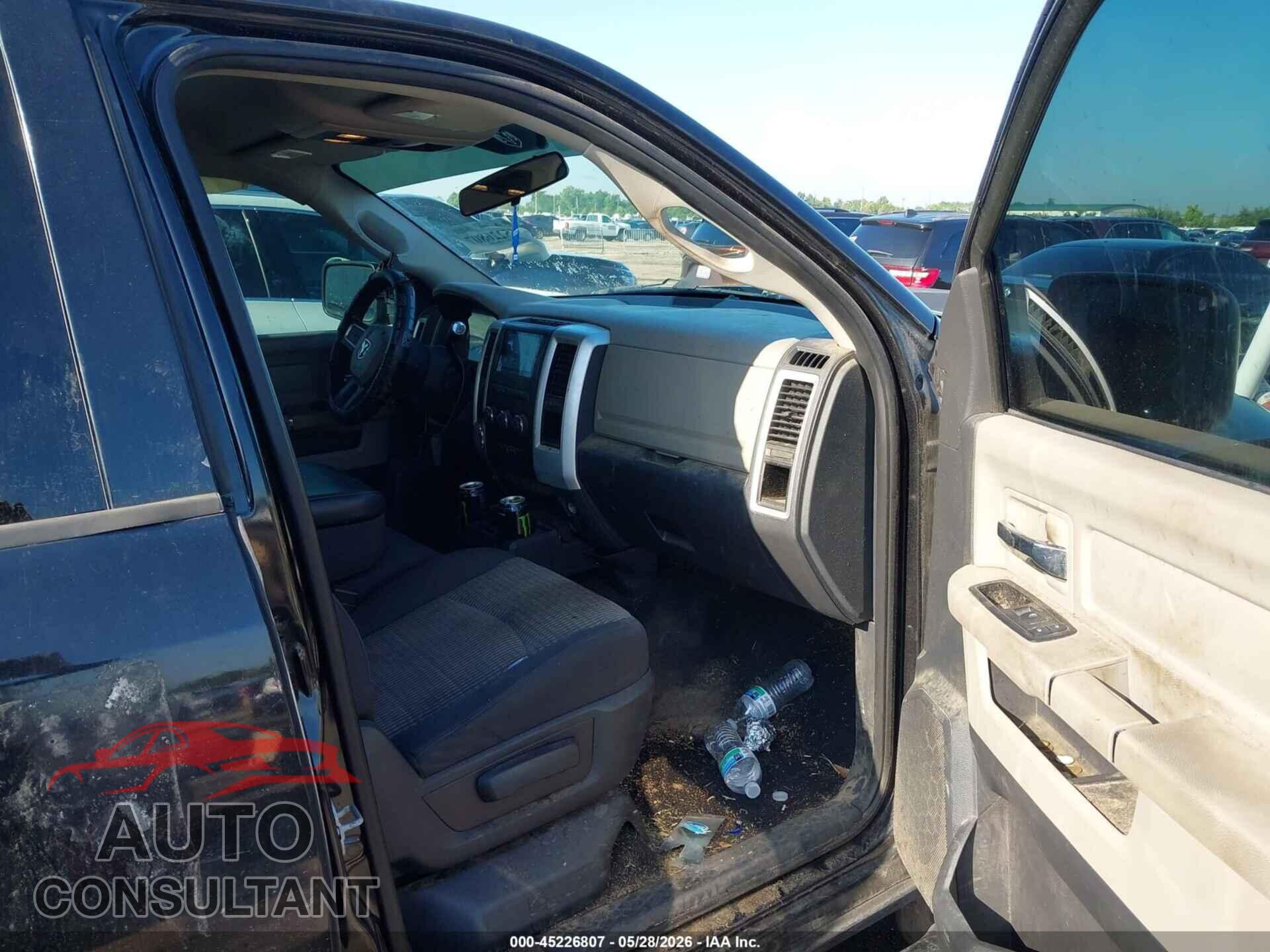 DODGE RAM 1500 2010 - 1D7RB1CP7AS156161