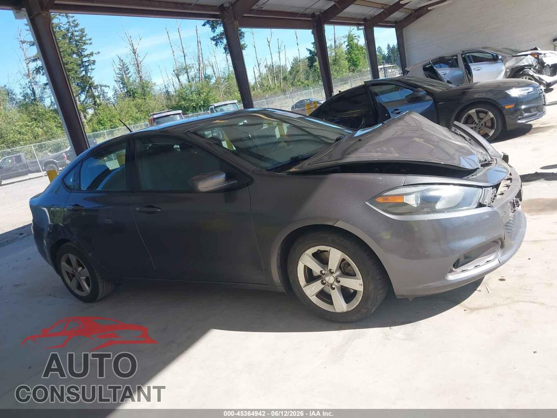 DODGE DART 2015 - 1C3CDFBBXFD187076