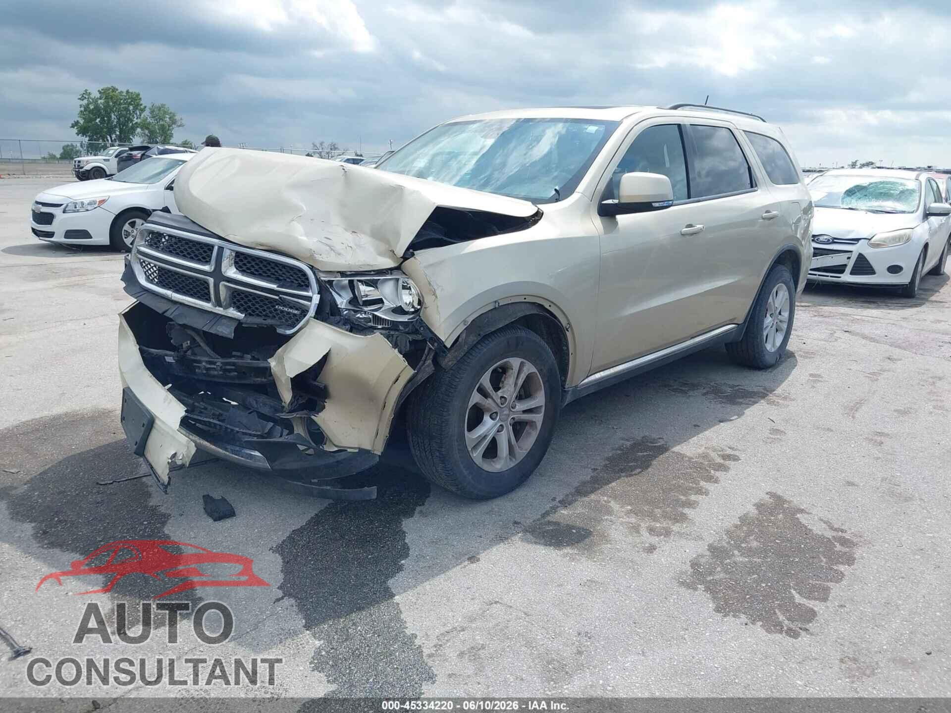 DODGE DURANGO 2011 - 1D4RE4GG8BC740743