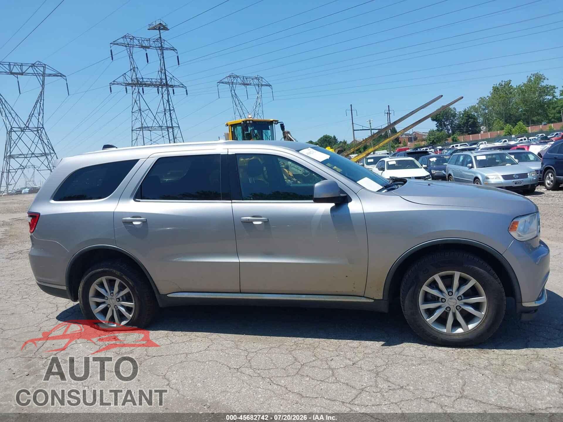 DODGE DURANGO 2017 - 1C4RDJAG6HC606457