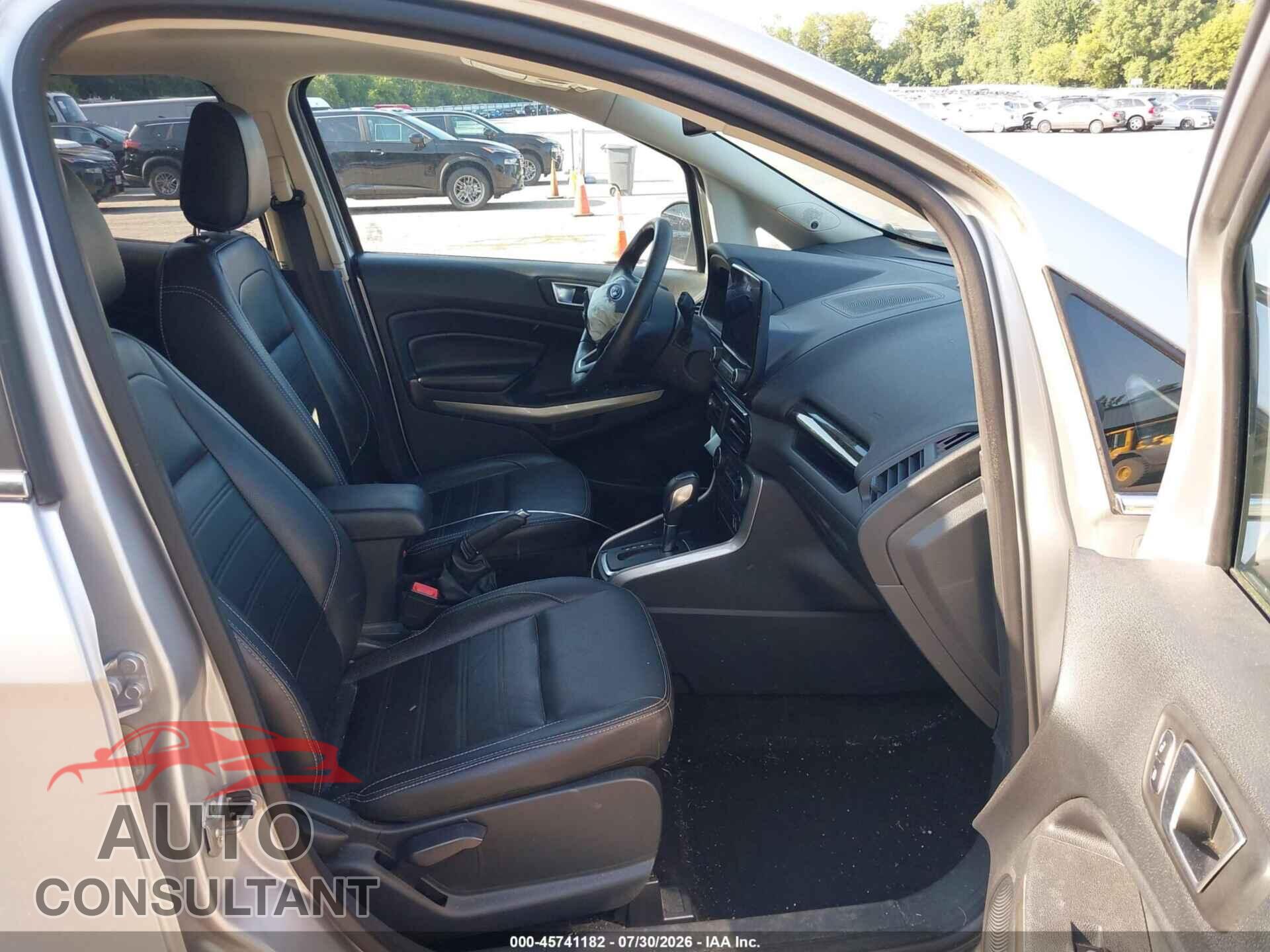 FORD ECOSPORT 2019 - MAJ6S3KL2KC268052