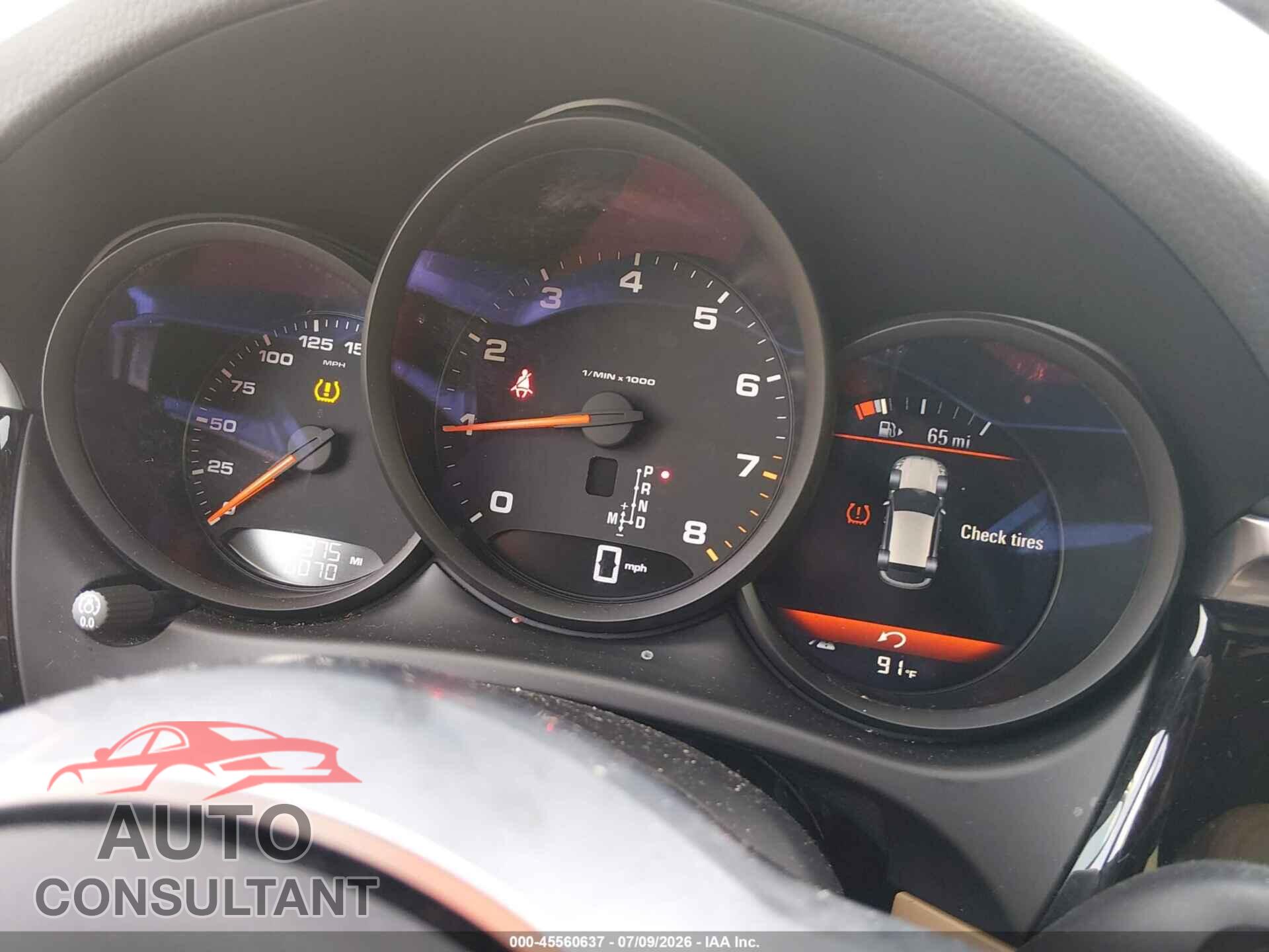 PORSCHE MACAN 2021 - WP1AA2A59MLB08465